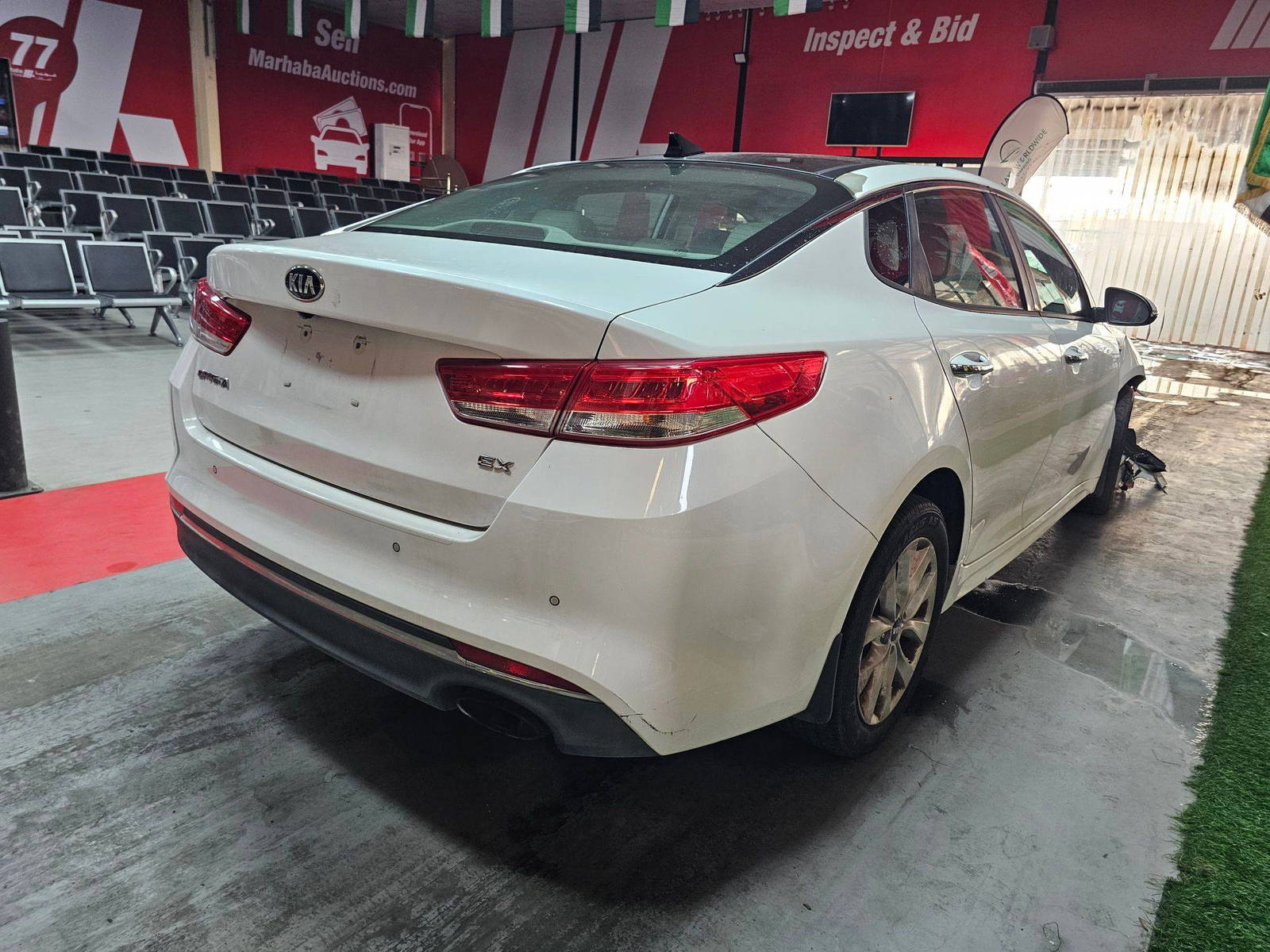 2016 KIA OPTIMA — 168354 Miles — Lot GG012726 — Main - Marhaba Auctions Used Cars - Image 3