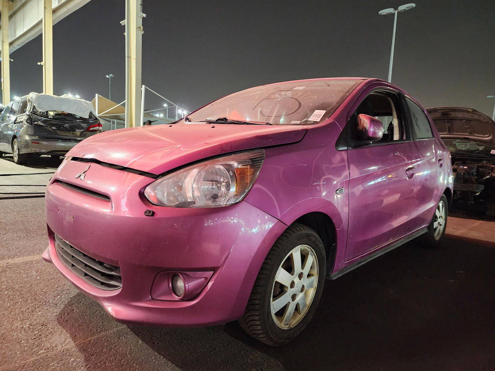 2015 MITSUBISHI MIRAGE — 127775 KM — Lot 11966 — Main - Marhaba Auctions Used Cars - Image 4