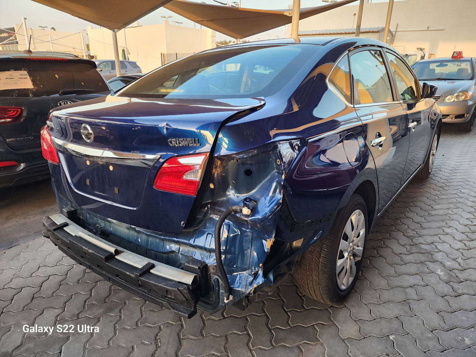 2019 NISSAN SENTRA — 76373 Miles — Lot 80198483 - Marhaba Auctions Used Cars - Image 3