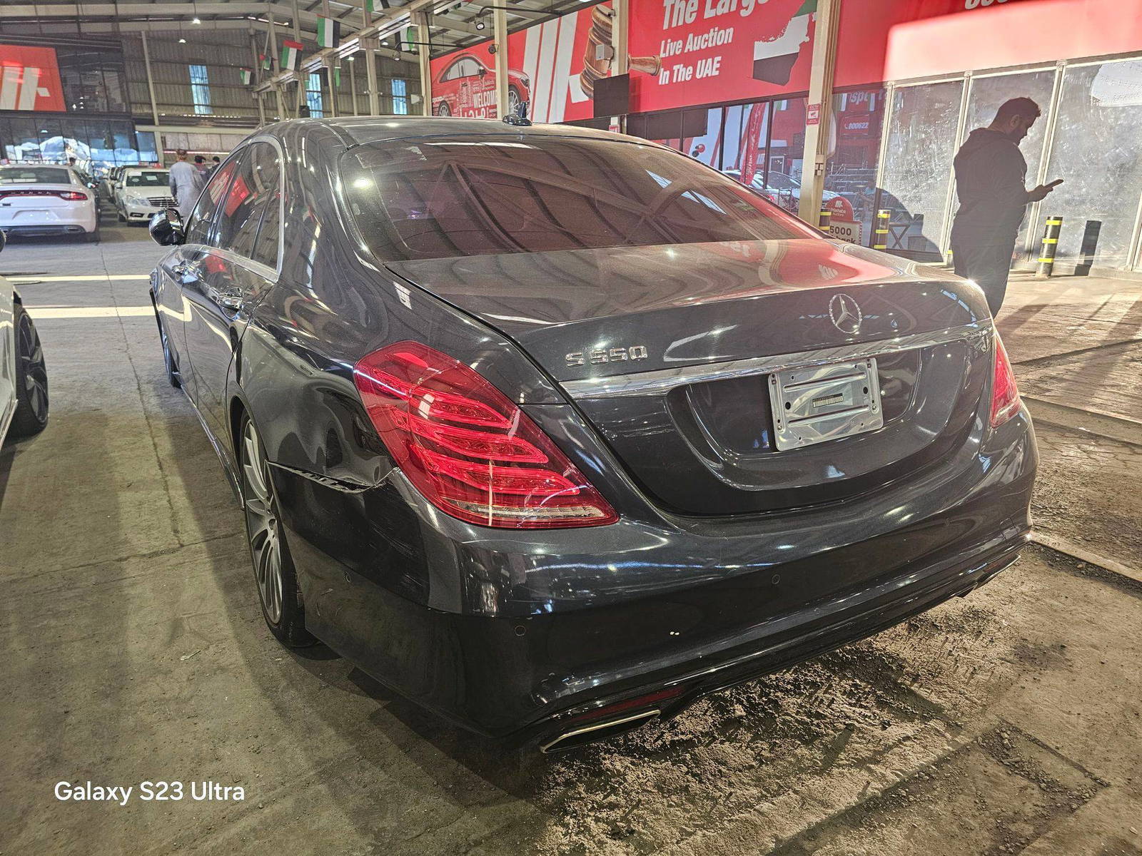 MERCEDES BENZ S 550 2015 - Marhaba Auction Used Cars - Image 5