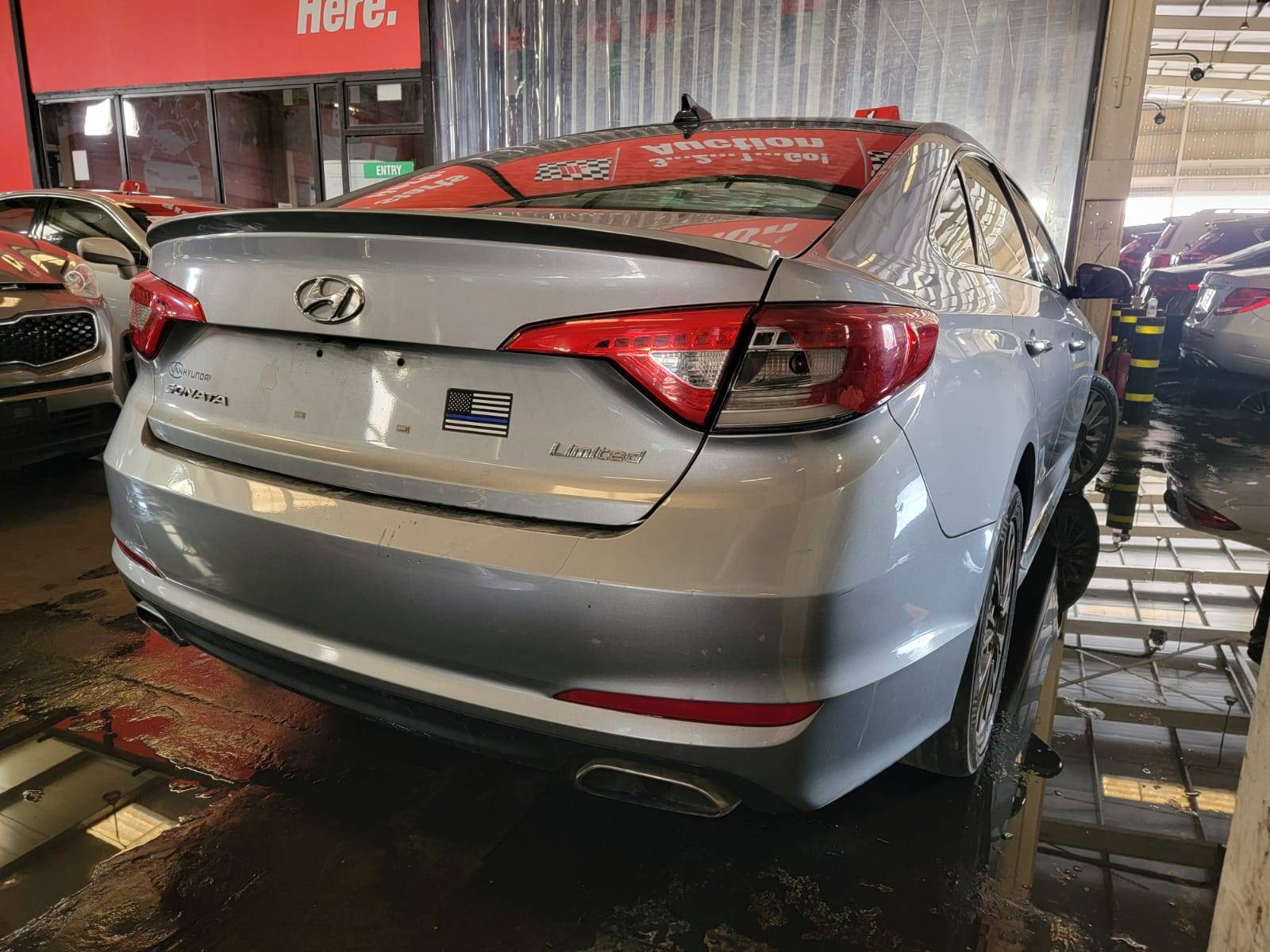 2015 HYUNDAI SONATA — sold — 152948 Miles — Lot 43370487 — Main - Marhaba Auctions Used Cars - Image 2