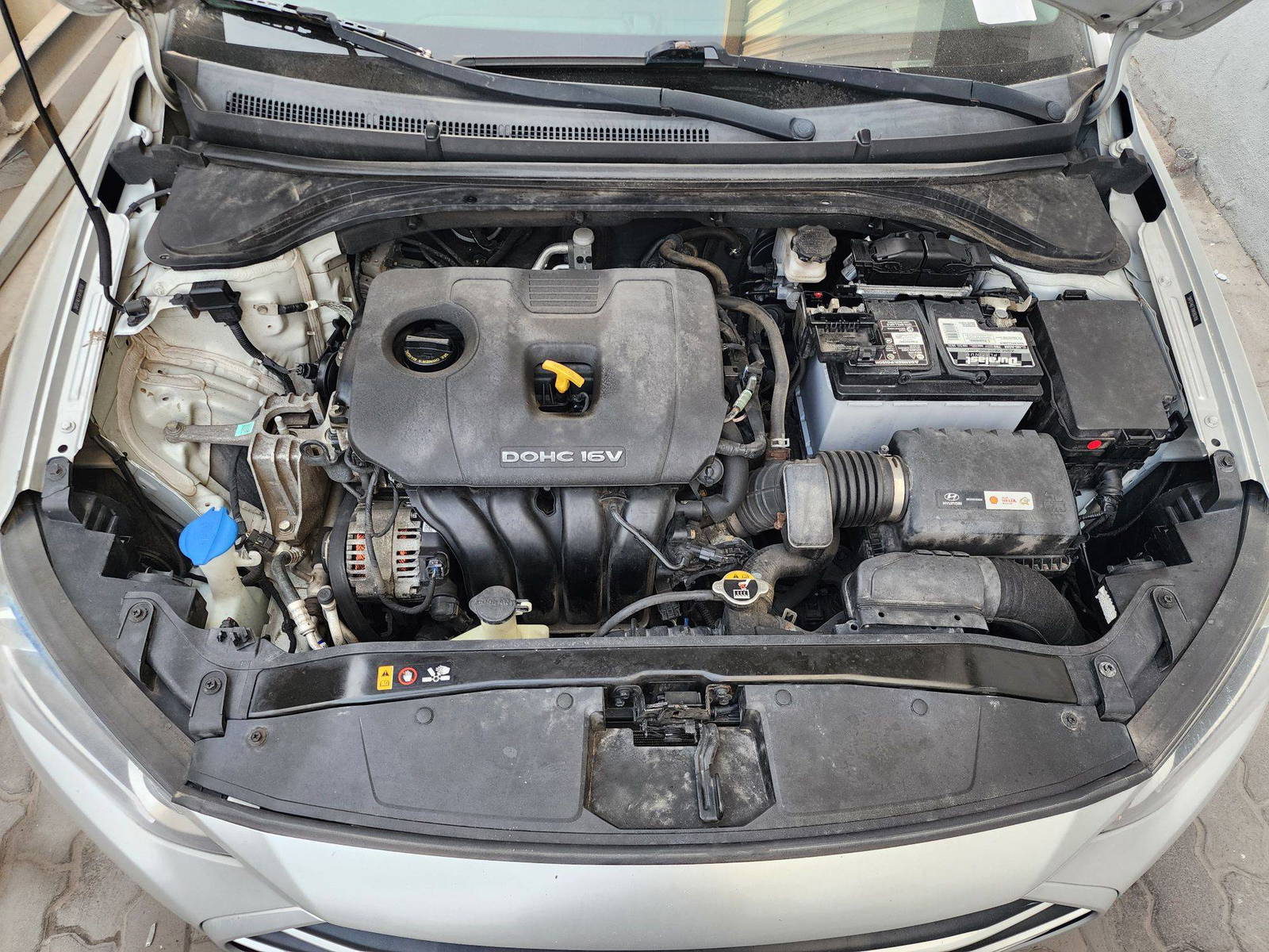 2017 HYUNDAI ELANTRA — 122029 Miles — Lot 545470 — Al Quoz - Marhaba Auctions Used Cars - Image 11
