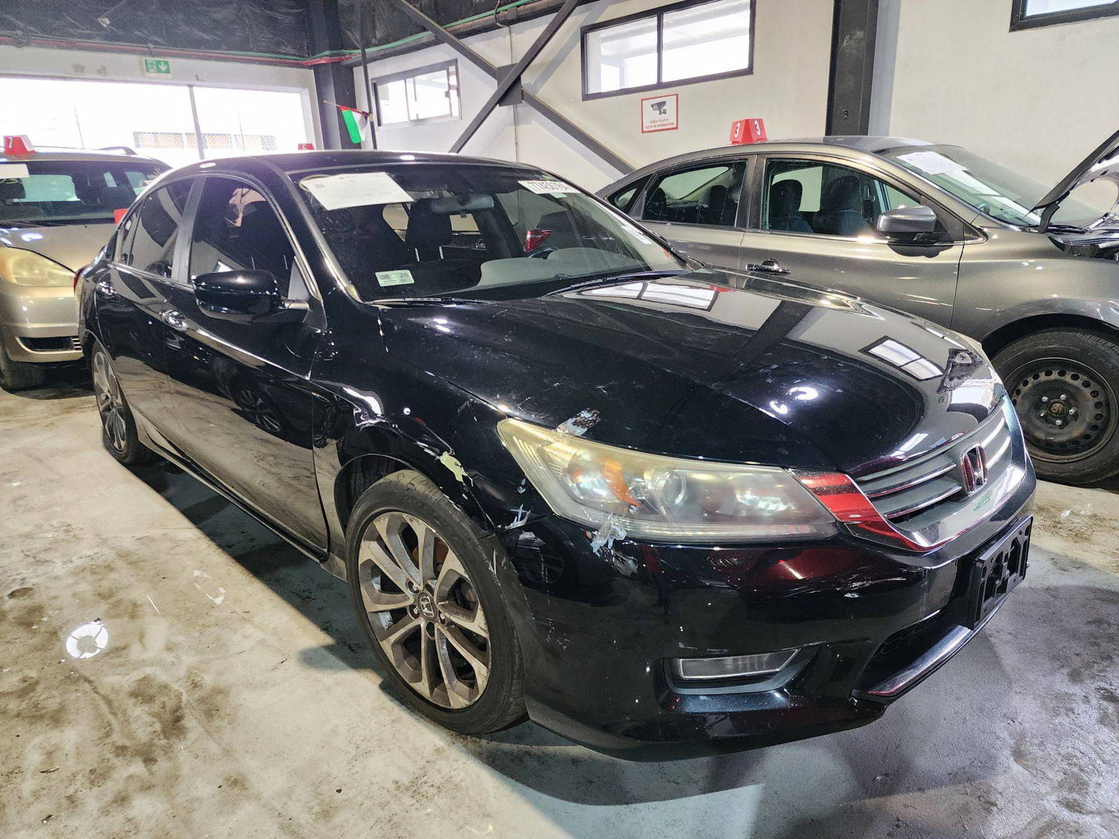 2013 HONDA ACCORD — 214614 Miles — Lot 002624 — Al Quoz - Marhaba Auctions Used Cars - Image 3