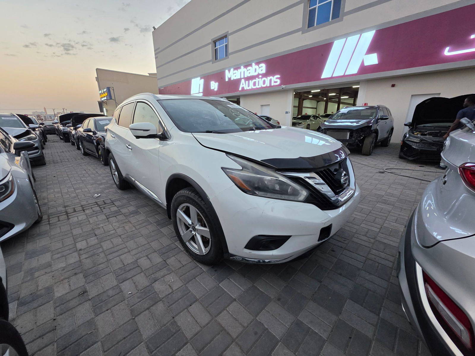 2018 NISSAN MURANO — 182459 Miles — Lot H1JN115115 — Oman Yard - Marhaba Auctions Used Cars - Image 3