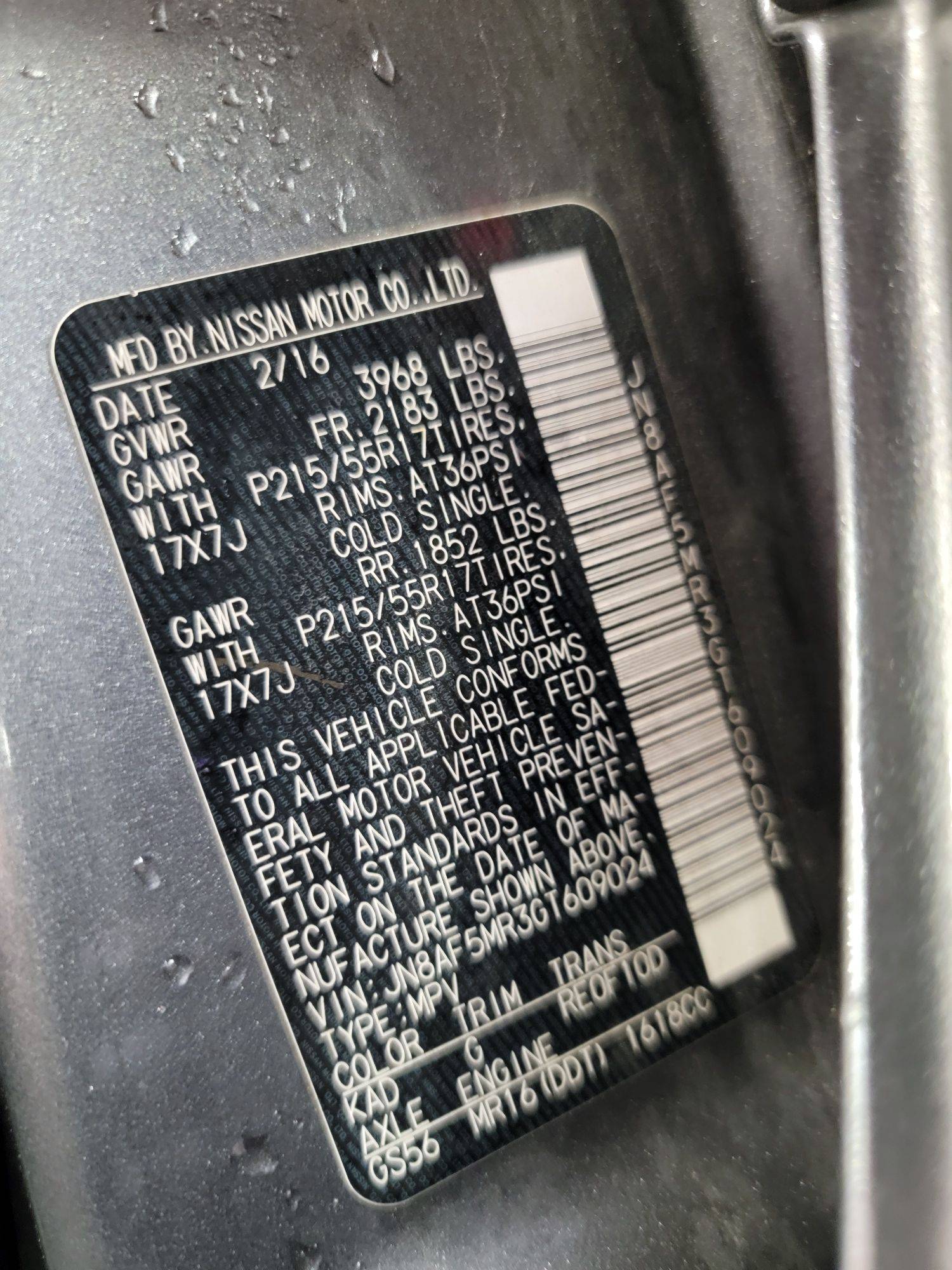 NISSAN JUKE 2016 - Marhaba Auction Used Cars - Image 10