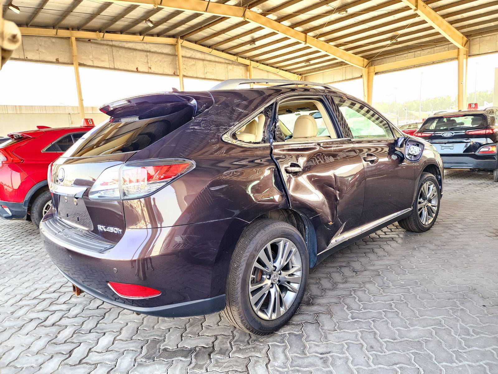 2013 LEXUS RX 450H — 258615 Miles — Lot A3D2064357 — Souq - Marhaba Auctions Used Cars - Image 3