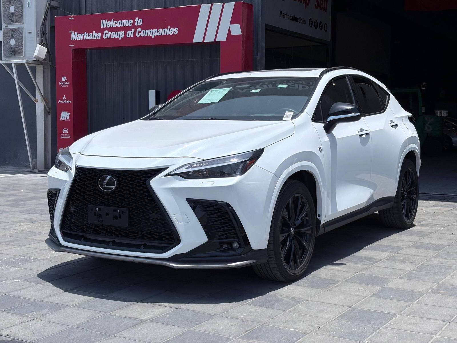 2023 LEXUS NX 350 — 12941 KM — Lot 024018 — UMM RAMOOL - Marhaba Auctions Used Cars - Image 3