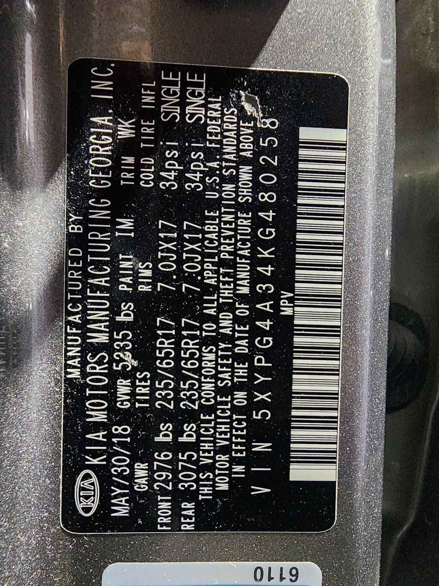 KIA SORENTO 2019 - Marhaba Auction Used Cars - Image 11