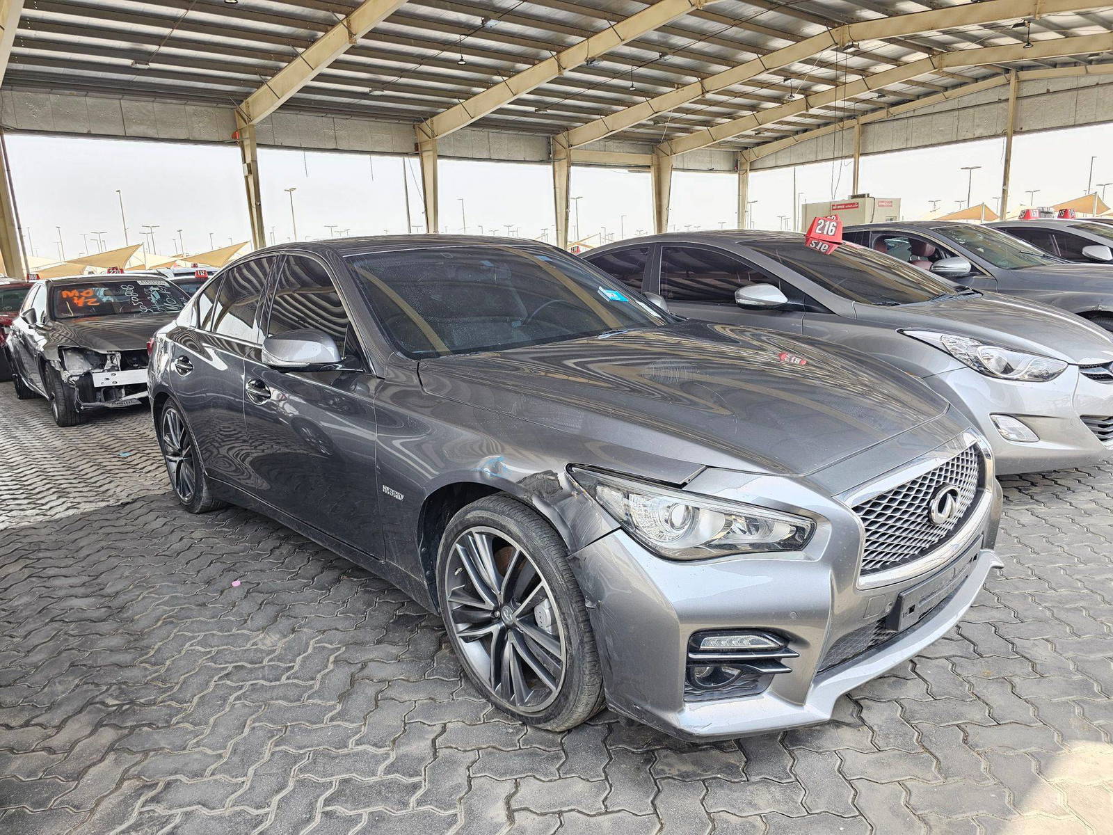 2015 INFINITI Q50 — 151140 KM — Lot 540052 — Souq - Marhaba Auctions Used Cars - Image 4
