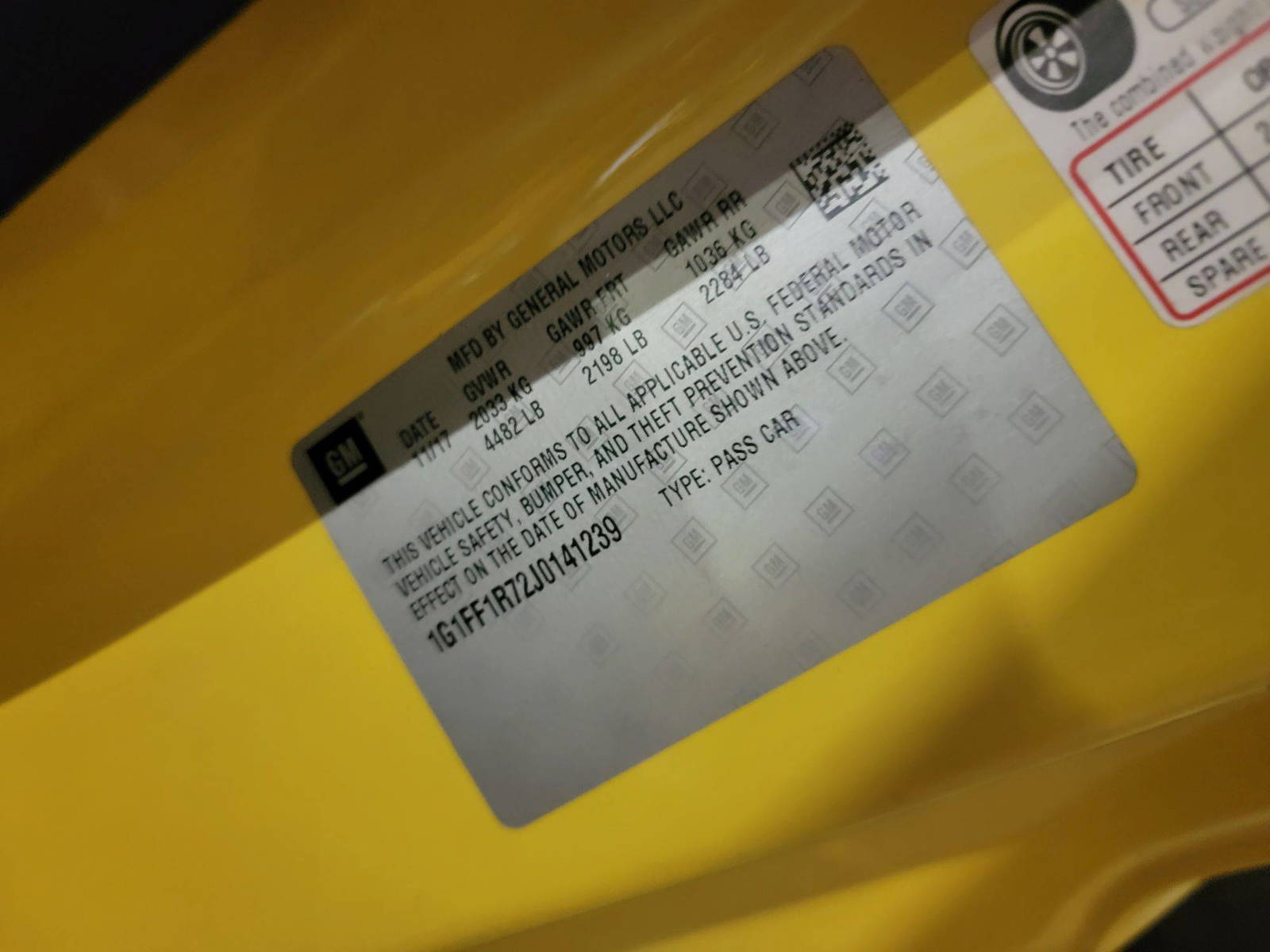 CHEVROLET CAMARO 2018 - Marhaba Auction Used Cars - Image 11