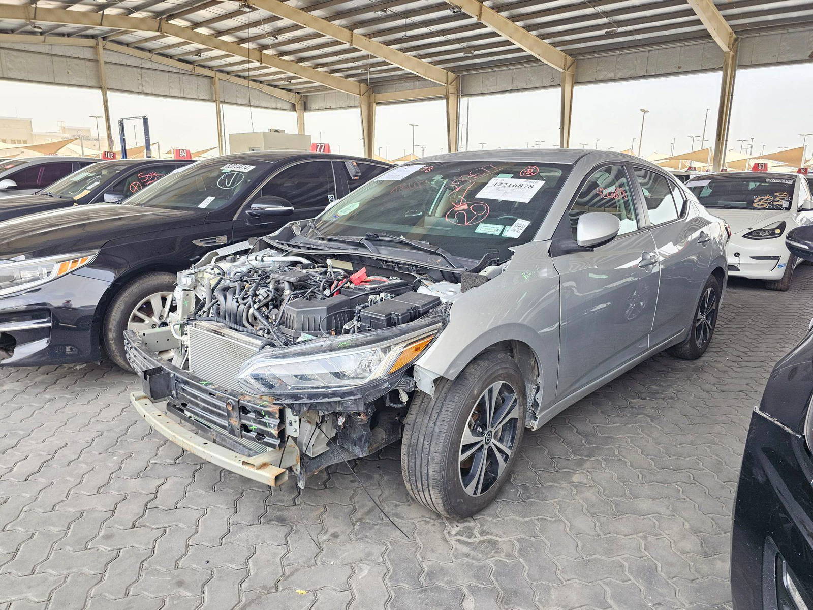 2021 NISSAN SENTRA — 64313 Miles — Lot VXMY259677 — Souq - Marhaba Auctions Used Cars - Image 5