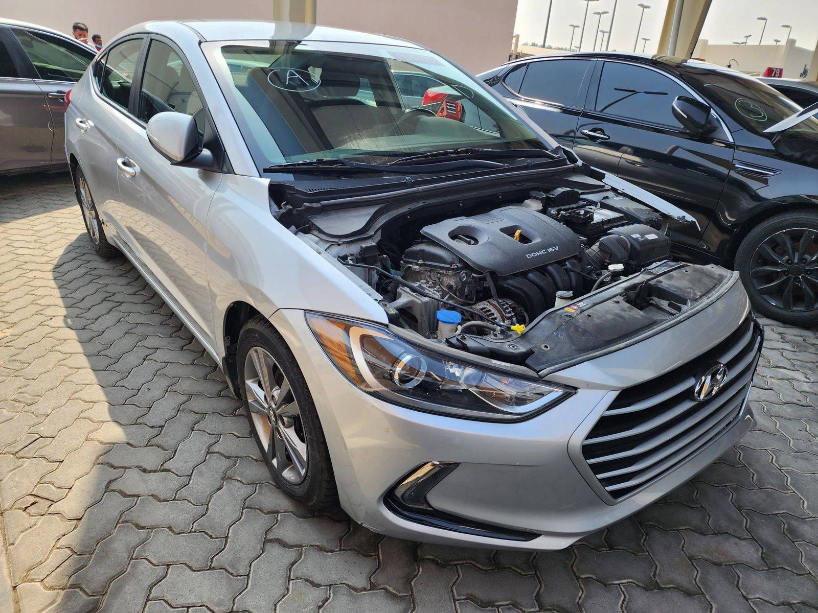 2017 HYUNDAI ELANTRA — 69188 KM — Lot 75044223 - Marhaba Auctions Used Cars - Image 6
