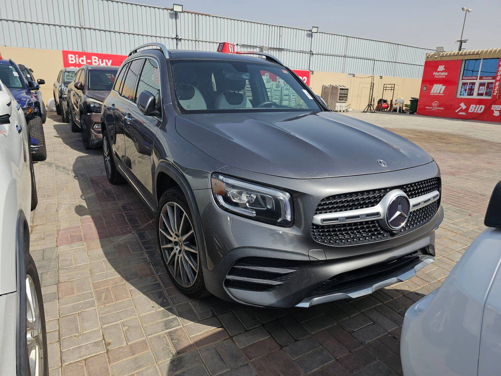 2020 MERCEDES BENZ GLB 250 — 110746 Miles — Lot W016544 — Al Sajaa - Marhaba Auctions Used Cars - Image 3