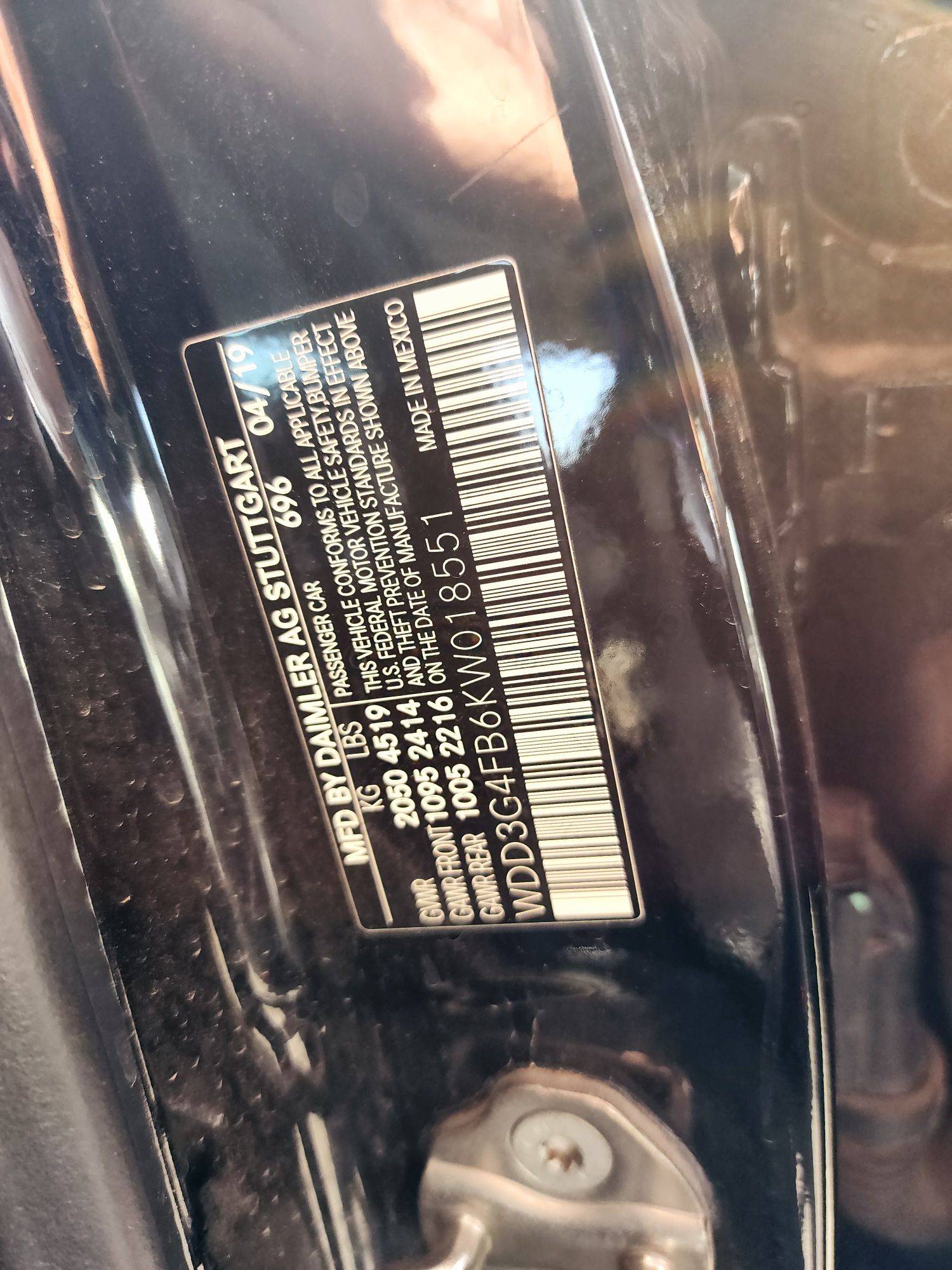 2019 MERCEDES BENZ A220 — 94292 Miles — Lot 76736254 — Souq - Marhaba Auctions Used Cars - Image 10