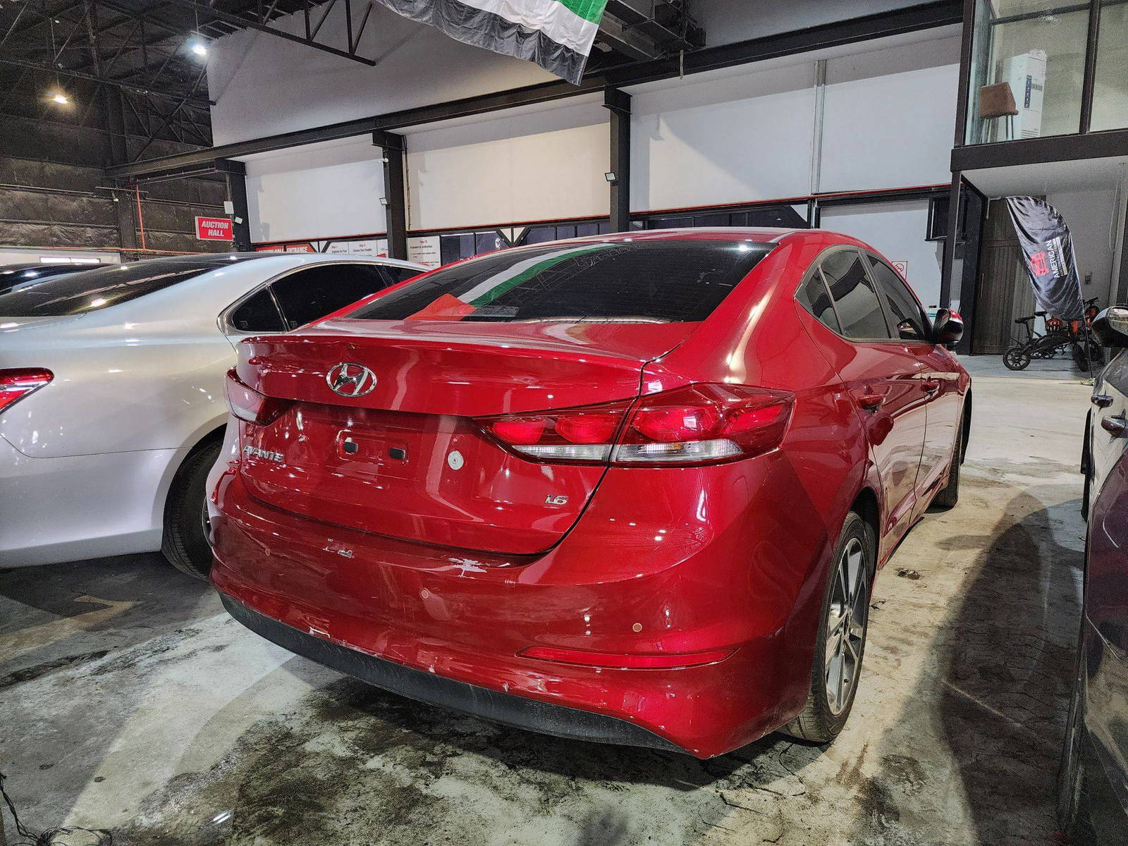 2018 HYUNDAI AVANTE — 175977 KM — Lot 09505 — Al Quoz - Marhaba Auctions Used Cars - Image 4