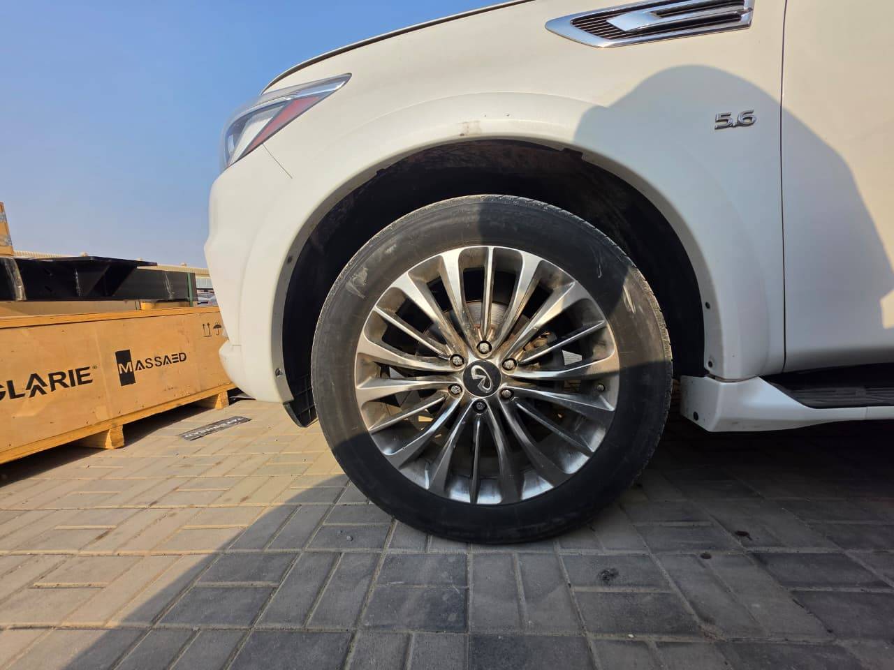 2019 INFINITI QX80 — 152976 Miles — Lot 94865355 - Marhaba Auctions Used Cars - Image 12