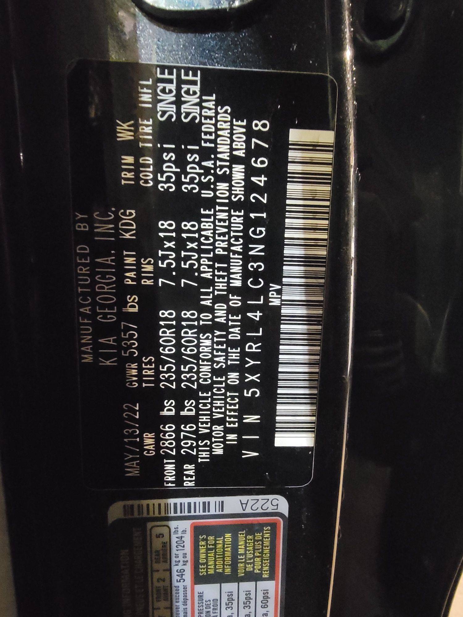 KIA SORENTO 2022 - Marhaba Auction Used Cars - Image 10