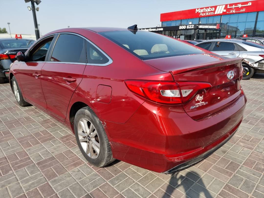 2015 HYUNDAI SONATA — 246447 Miles — Lot 125487 — Ind. 12 - Marhaba Auctions Used Cars - Image 4