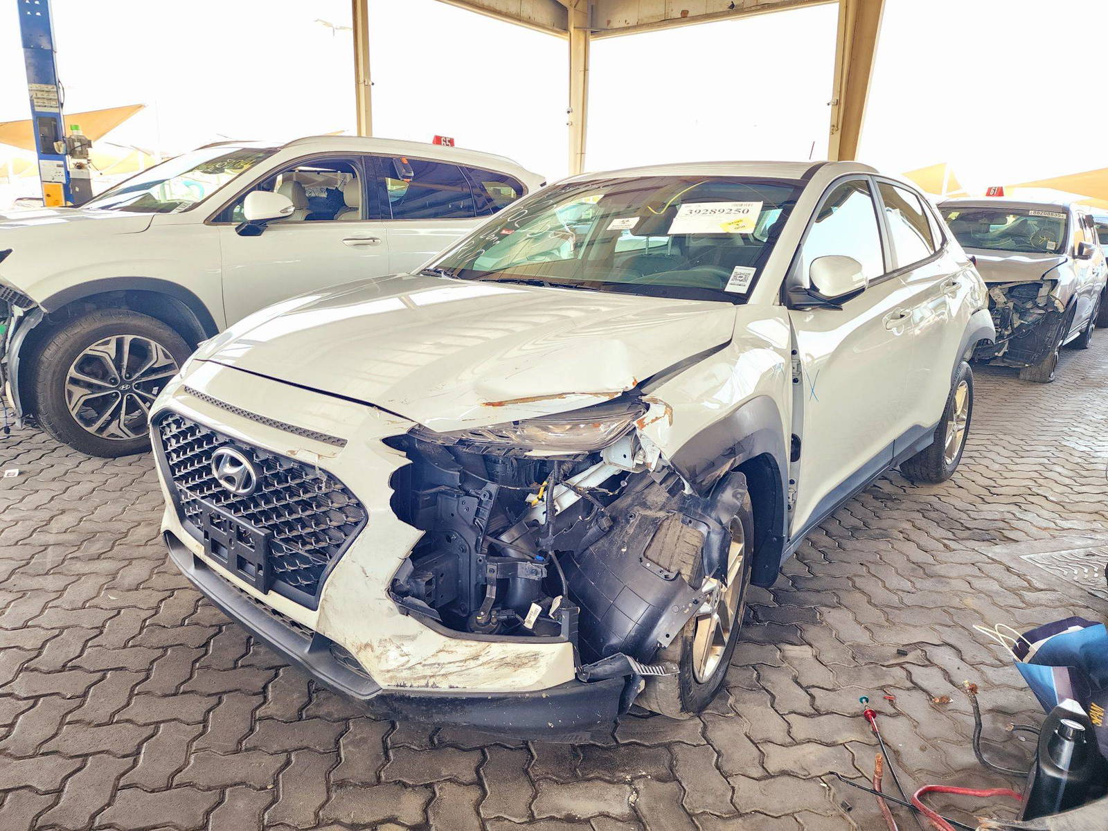 2021 HYUNDAI KONA — 40341 Miles — Lot CAA8MU662434 — Souq - Marhaba Auctions Used Cars - Image 4