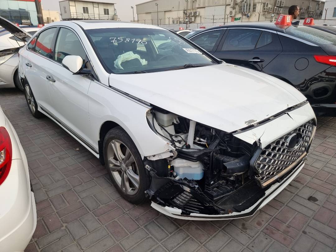 2019 HYUNDAI SONATA — 97393 Miles — Lot 214587 — Main - Marhaba Auctions Used Cars - Image 3