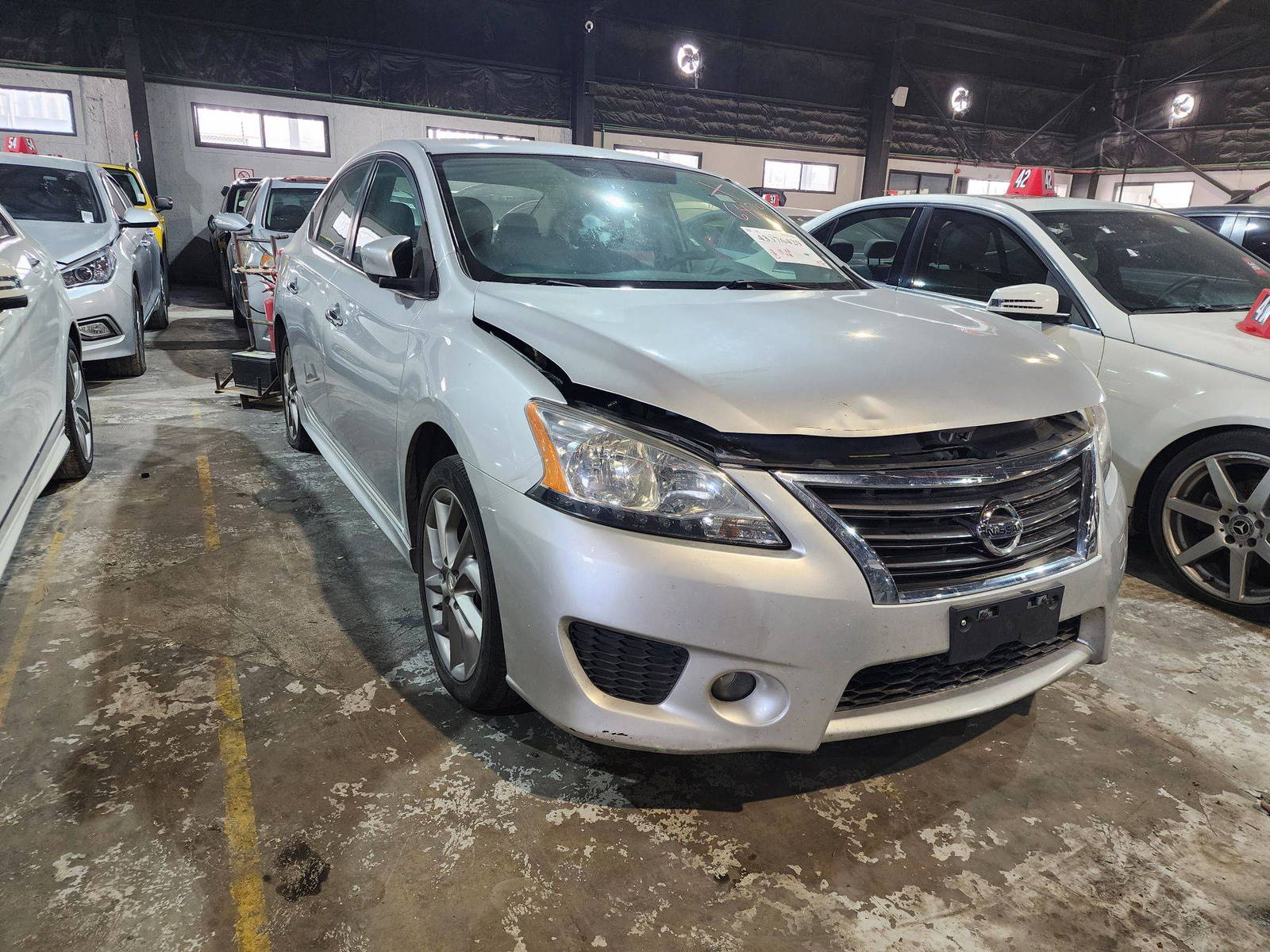 2014 NISSAN SENTRA — 143077 Miles — Lot 43376429 — Al Quoz - Marhaba Auctions Used Cars - Image 4