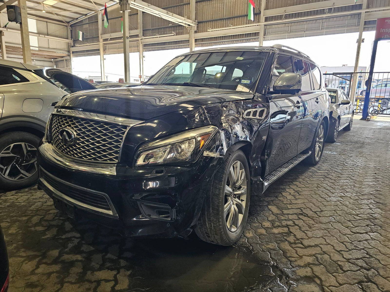 2015 INFINITI QX80 — 170529 Miles — Lot 9570599 — Main - Marhaba Auctions Used Cars - Image 3