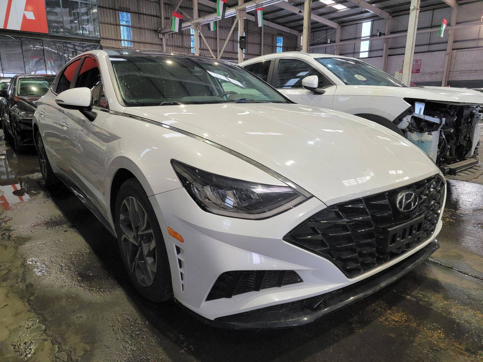 2022 HYUNDAI SONATA — sold — 48041 KM — Lot A197906 — Main - Marhaba Auctions Used Cars - Image 2
