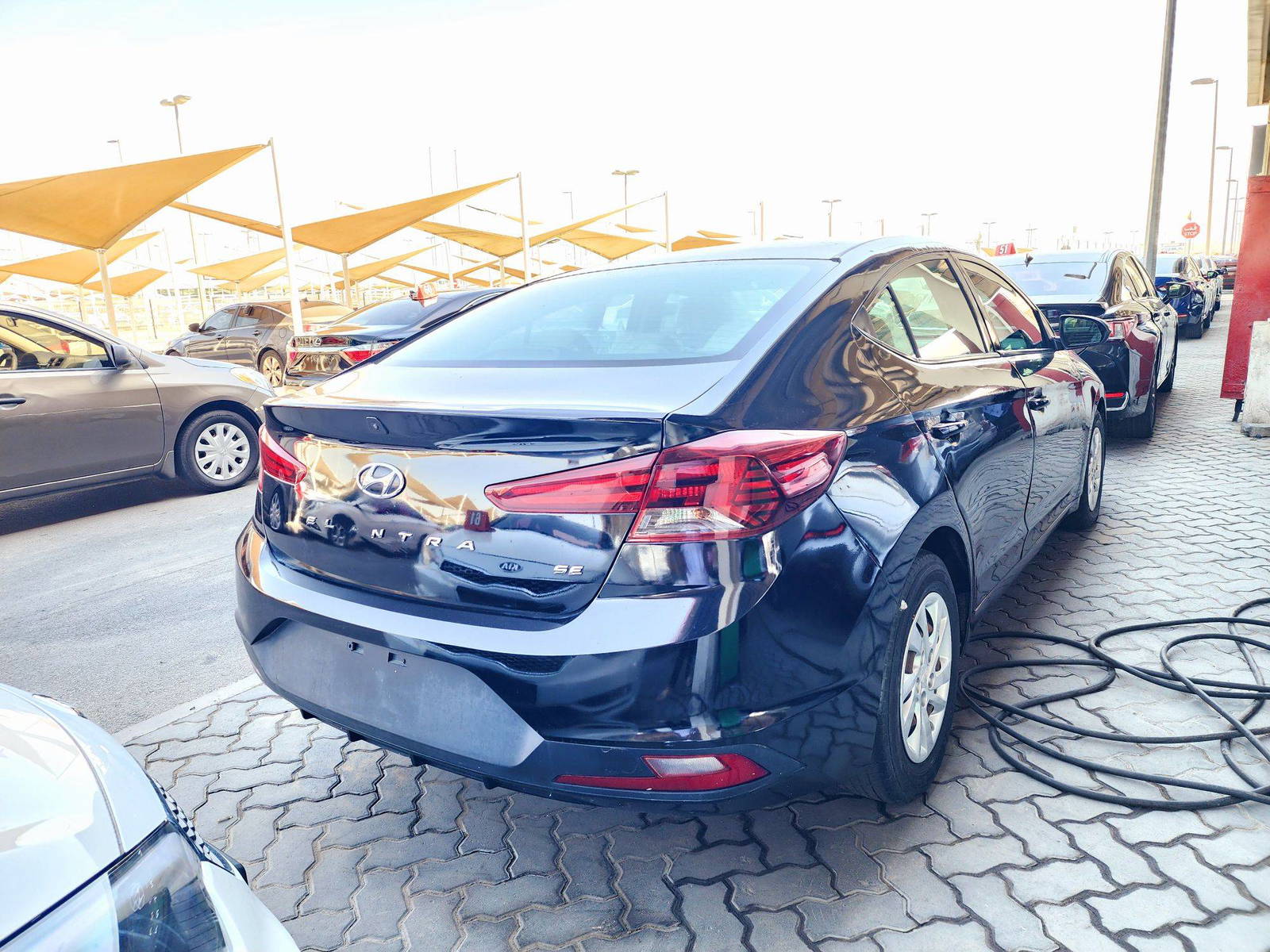 2019 HYUNDAI ELANTRA — 48224 Miles — Lot F4KH487875 — Souq - Marhaba Auctions Used Cars - Image 3