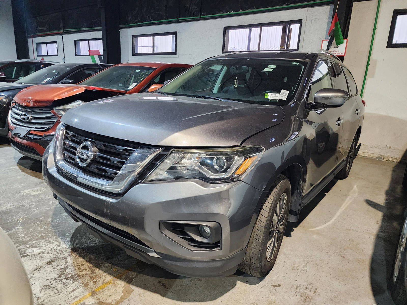 2017 NISSAN PATHFINDER — 158959 Miles — Lot 124587 — Ind. 12 - Marhaba Auctions Used Cars - Image 3