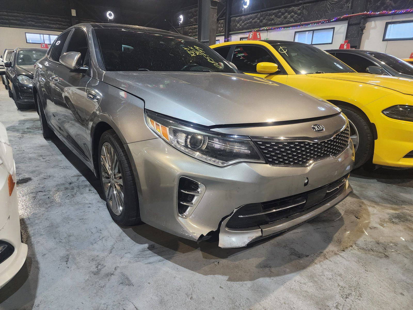 2016 KIA OPTIMA — 124403 Miles — Lot 1618002 — Al Quoz - Marhaba Auctions Used Cars - Image 4