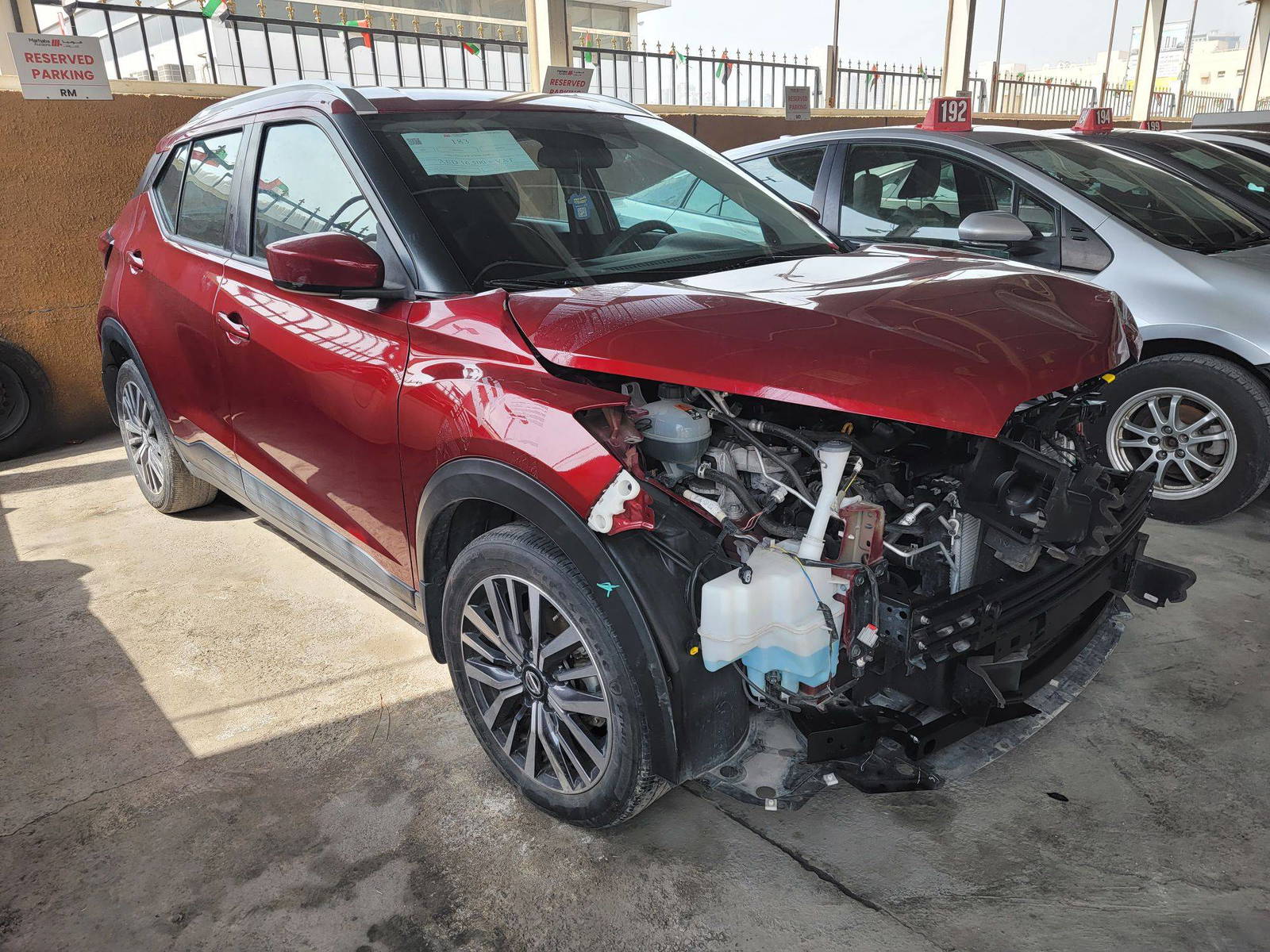 2021 NISSAN KICKS — 54429 Miles — Lot 43537804 — Main - Marhaba Auctions Used Cars - Image 4