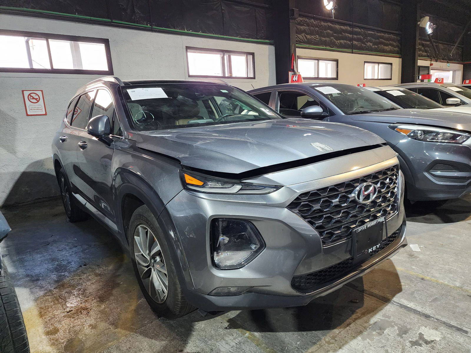 2019 HYUNDAI SANTA FE — 108624 Miles — Lot 79884 — Al Quoz - Marhaba Auctions Used Cars - Image 5