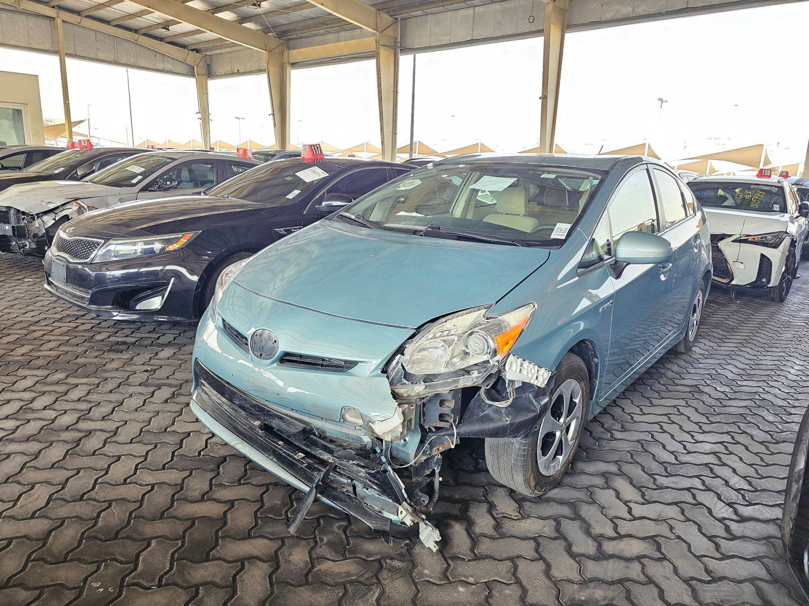 TOYOTA PRIUS 2015 - Marhaba Auction Used Cars - Image 5