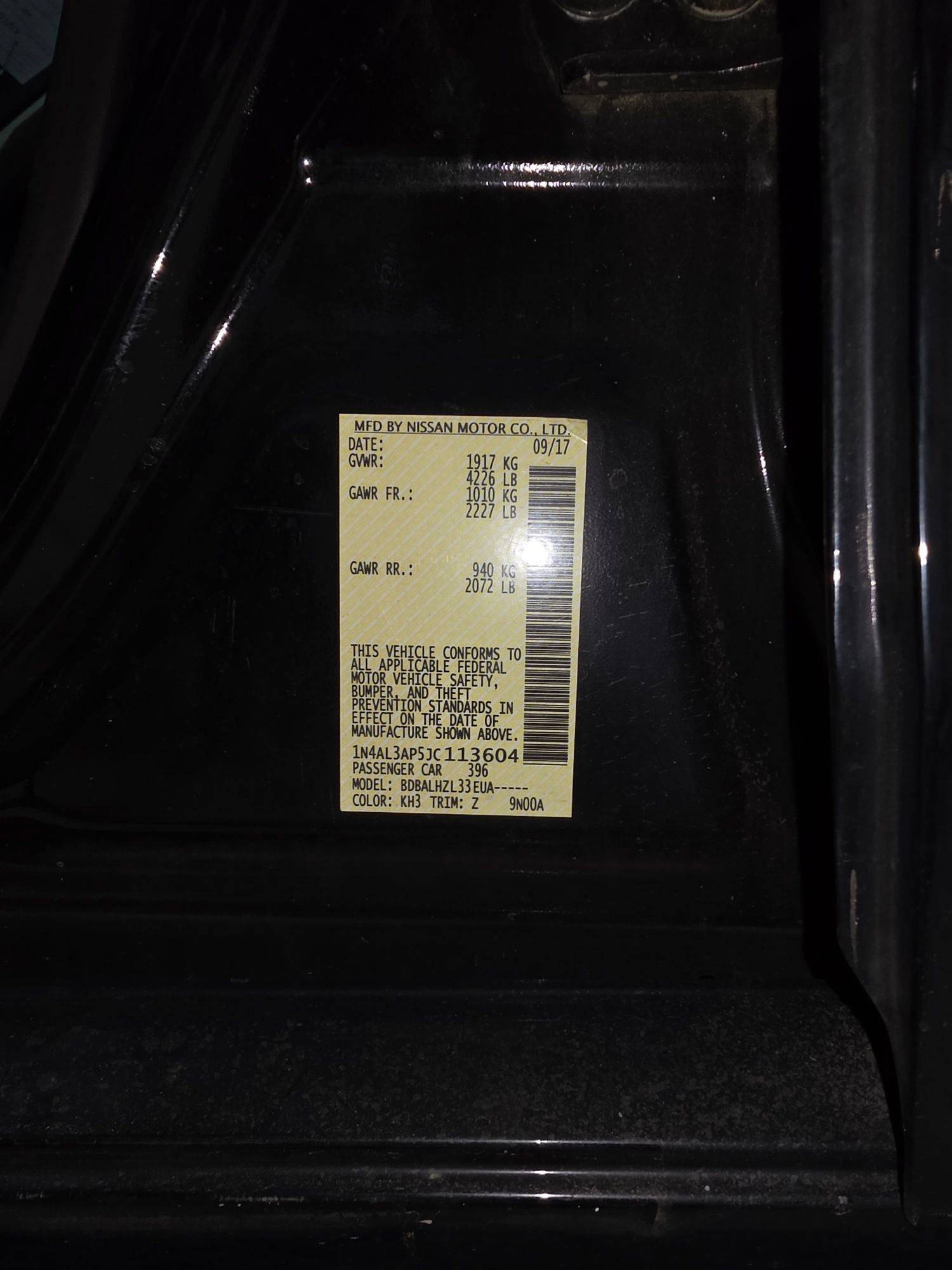 NISSAN ALTIMA 2018 - Marhaba Auction Used Cars - Image 10