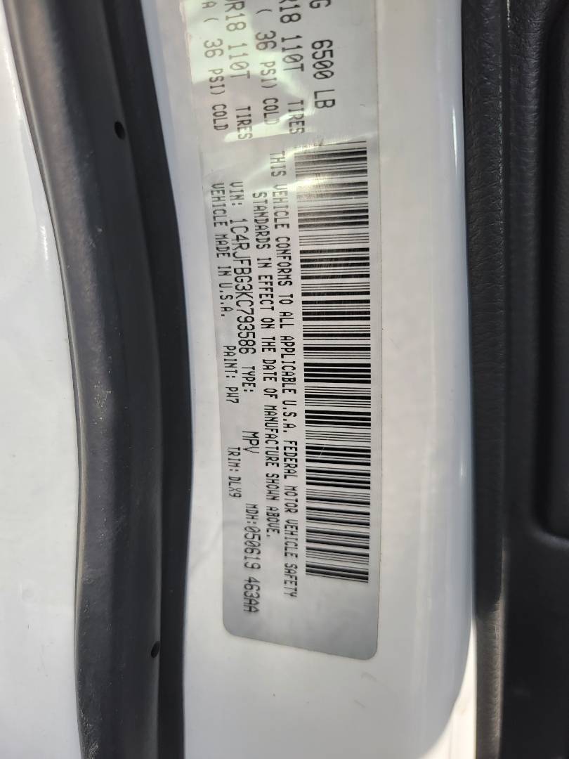 2019 JEEP Grand Cherokee — 132811 Miles — Lot C793586 — Main - Marhaba Auctions Used Cars - Image 10