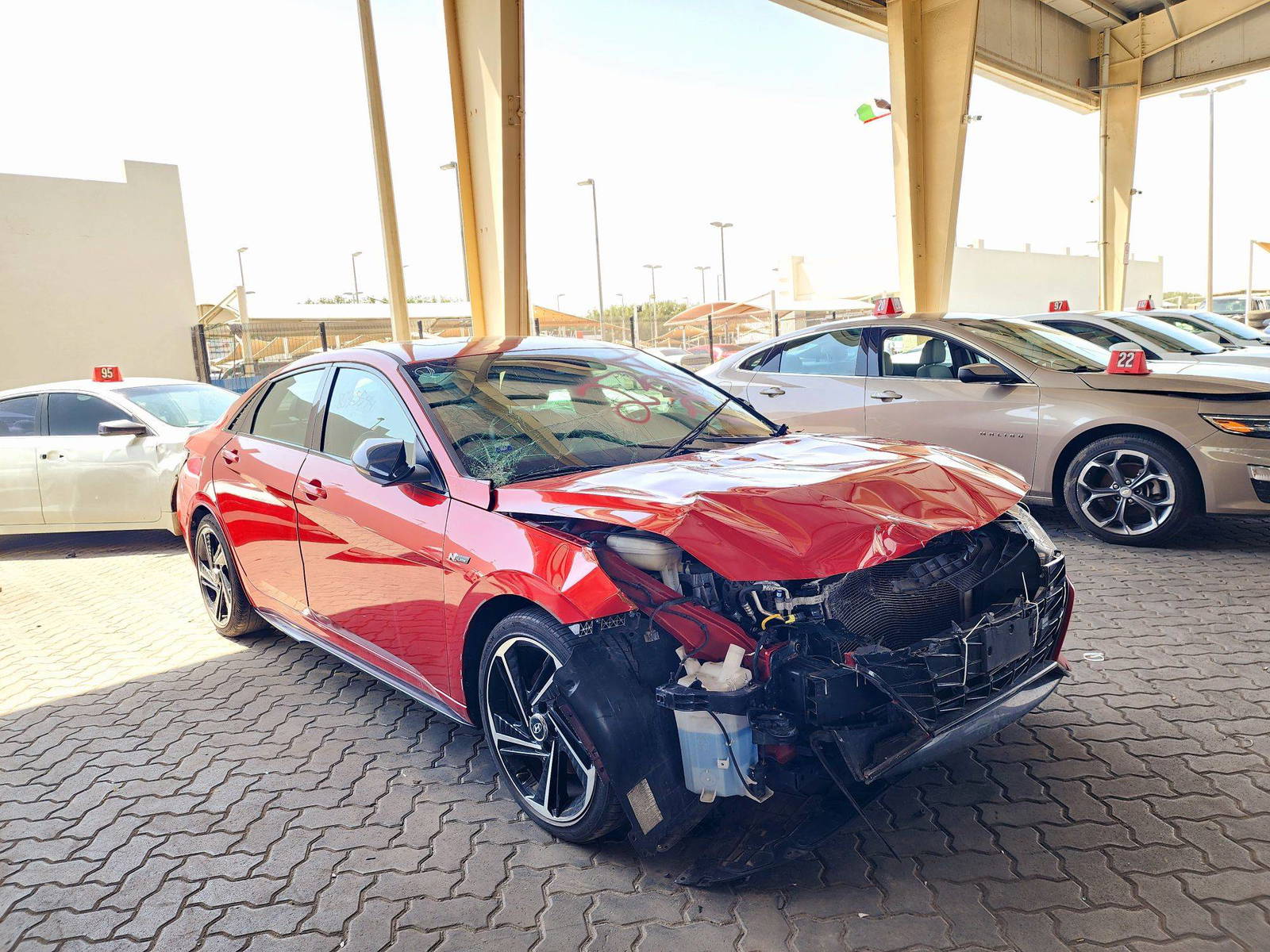 2022 HYUNDAI ELANTRA — 79454 Miles — Lot NU241189 — Souq - Marhaba Auctions Used Cars - Image 4