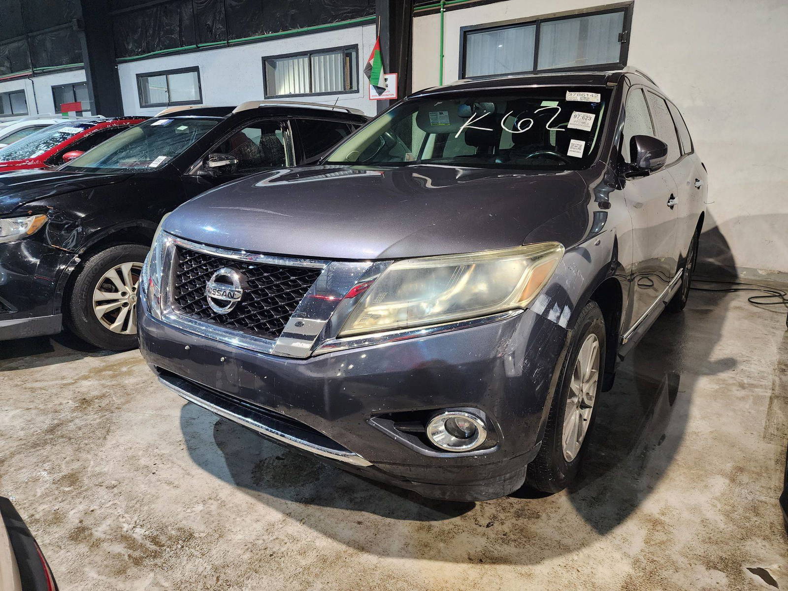 2013 NISSAN PATHFINDER — 170965 Miles — Lot 3786142 — Al Quoz - Marhaba Auctions Used Cars - Image 3