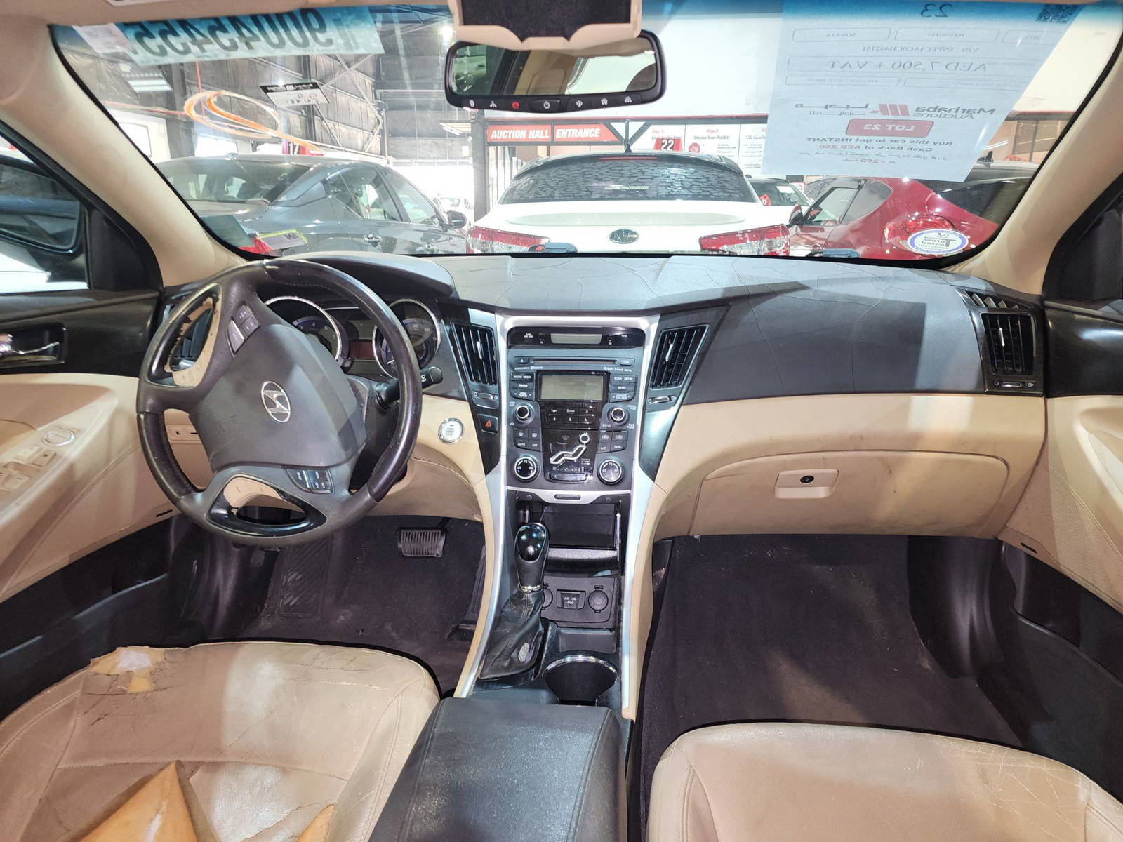 HYUNDAI SONATA 2012 - Marhaba Auction Used Cars - Image 12