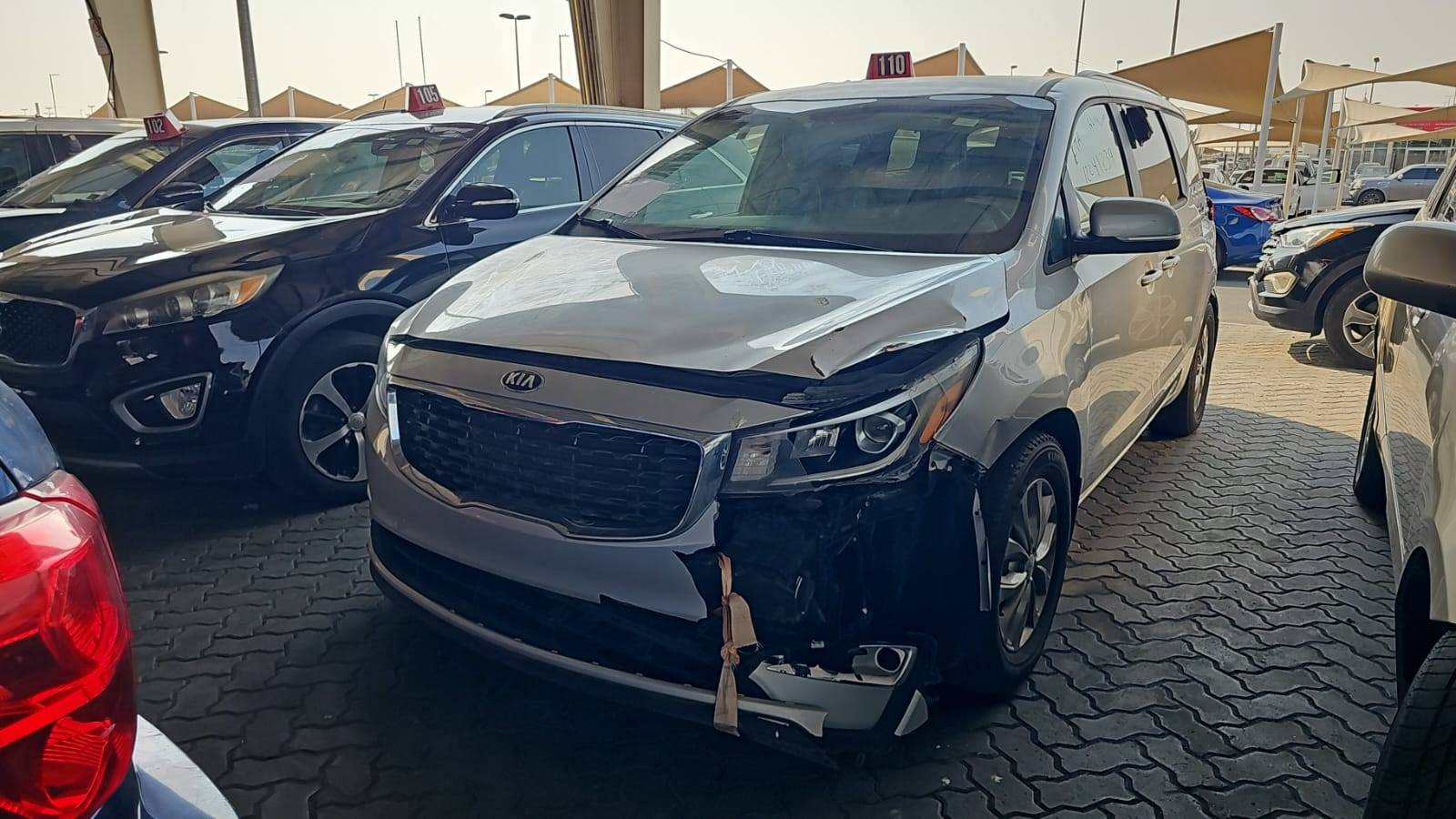 2020 KIA SEDONA — 80655 Miles — Lot 6644290 — Souq - Marhaba Auctions Used Cars - Image 4