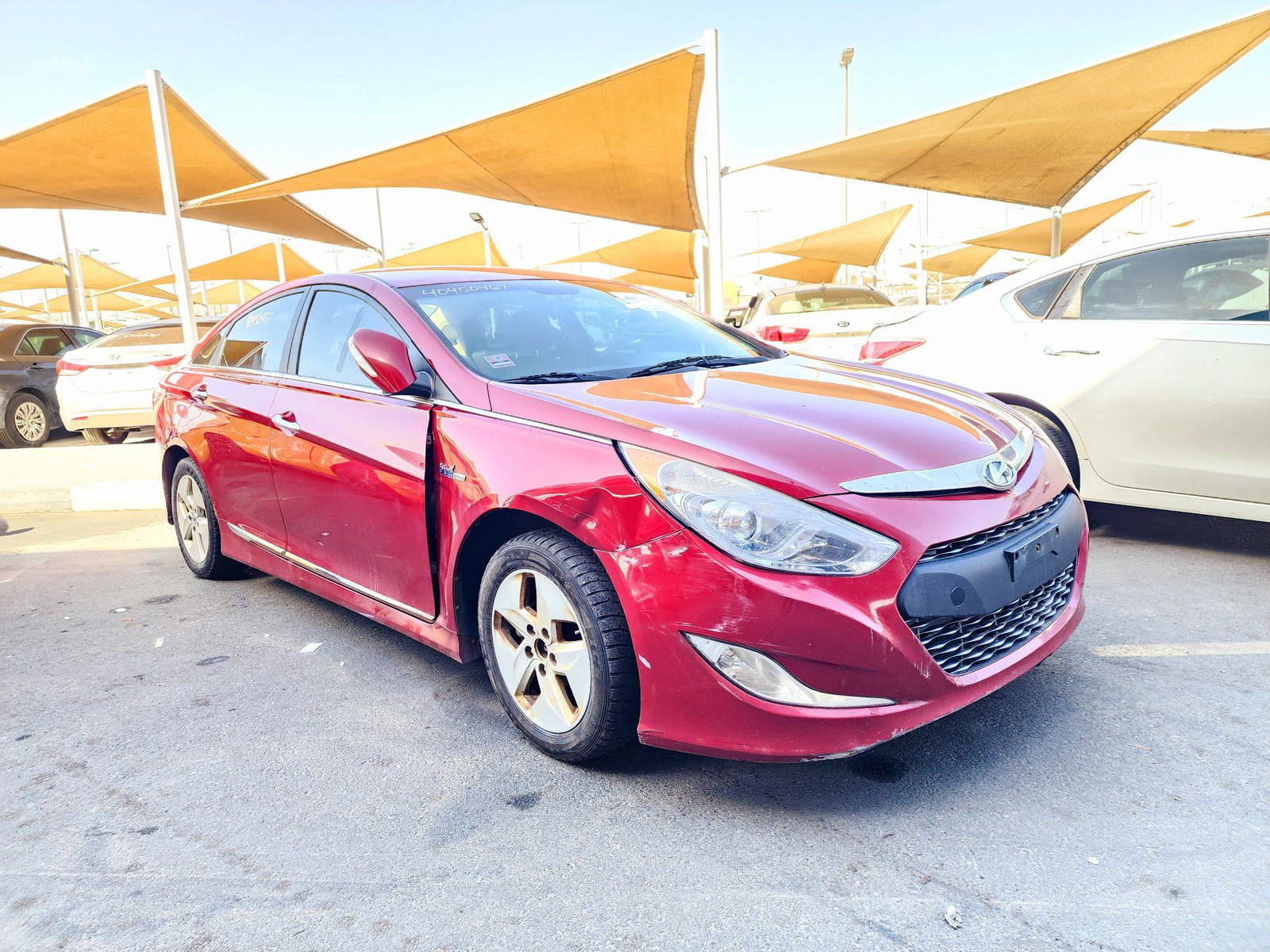 2011 HYUNDAI SONATA — 160625 Miles — Lot 012529 — Main - Marhaba Auctions Used Cars - Image 3
