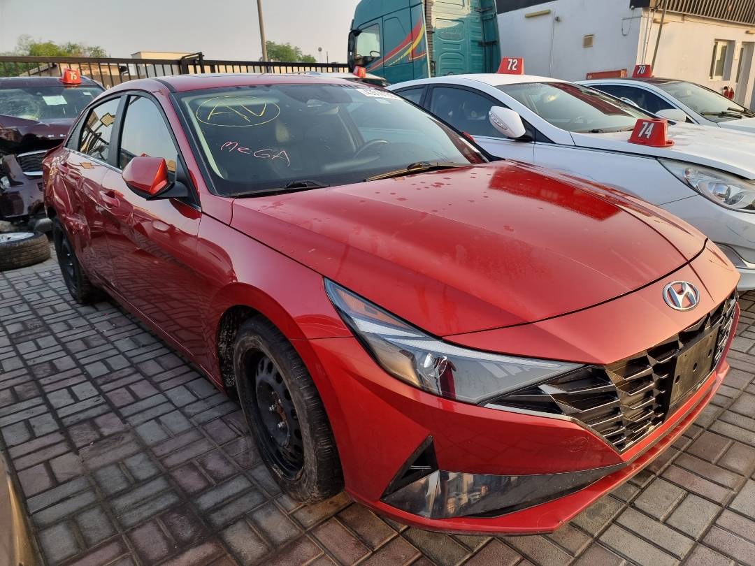2021 HYUNDAI ELANTRA — 186777 KM — Lot 215487 — Ind. 12 - Marhaba Auctions Used Cars - Image 3