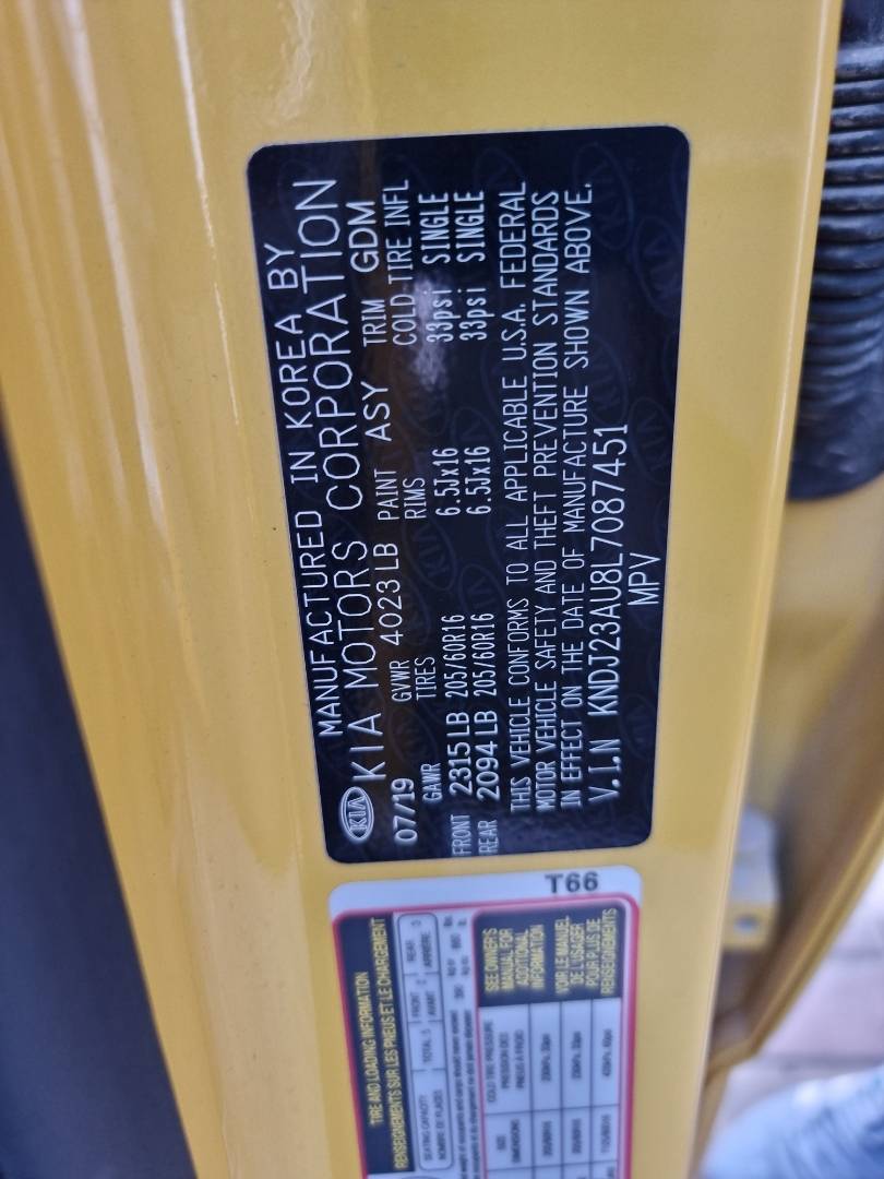 KIA SOUL 2020 - Marhaba Auction Used Cars - Image 9