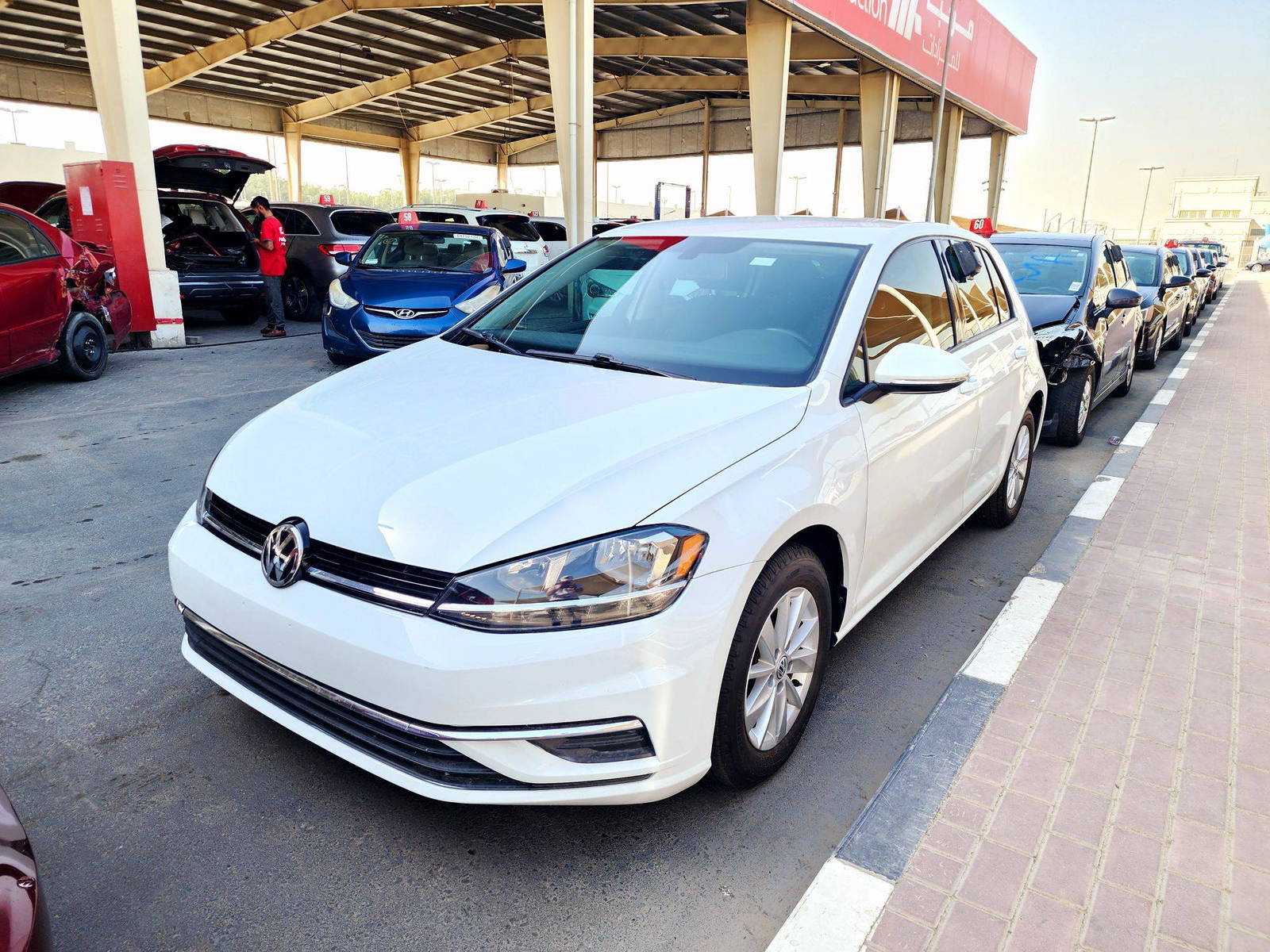 2019 VOLKSWAGEN GOLF TSI — 105951 Miles — Lot 9KM013773 — Souq - Marhaba Auctions Used Cars - Image 4