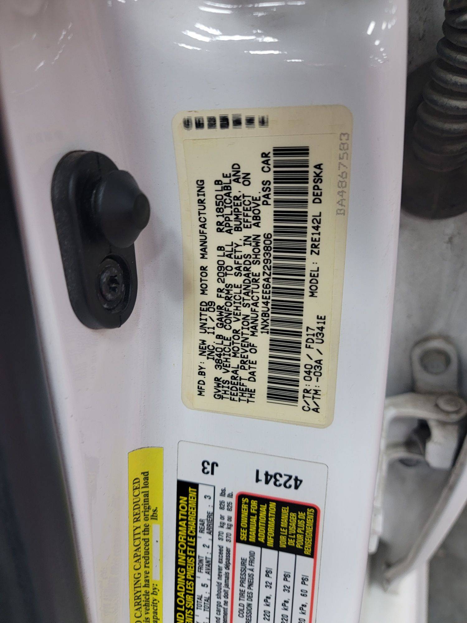 2010 TOYOTA COROLLA — 156094 Miles — Lot 54877395 — Main - Marhaba Auctions Used Cars - Image 10
