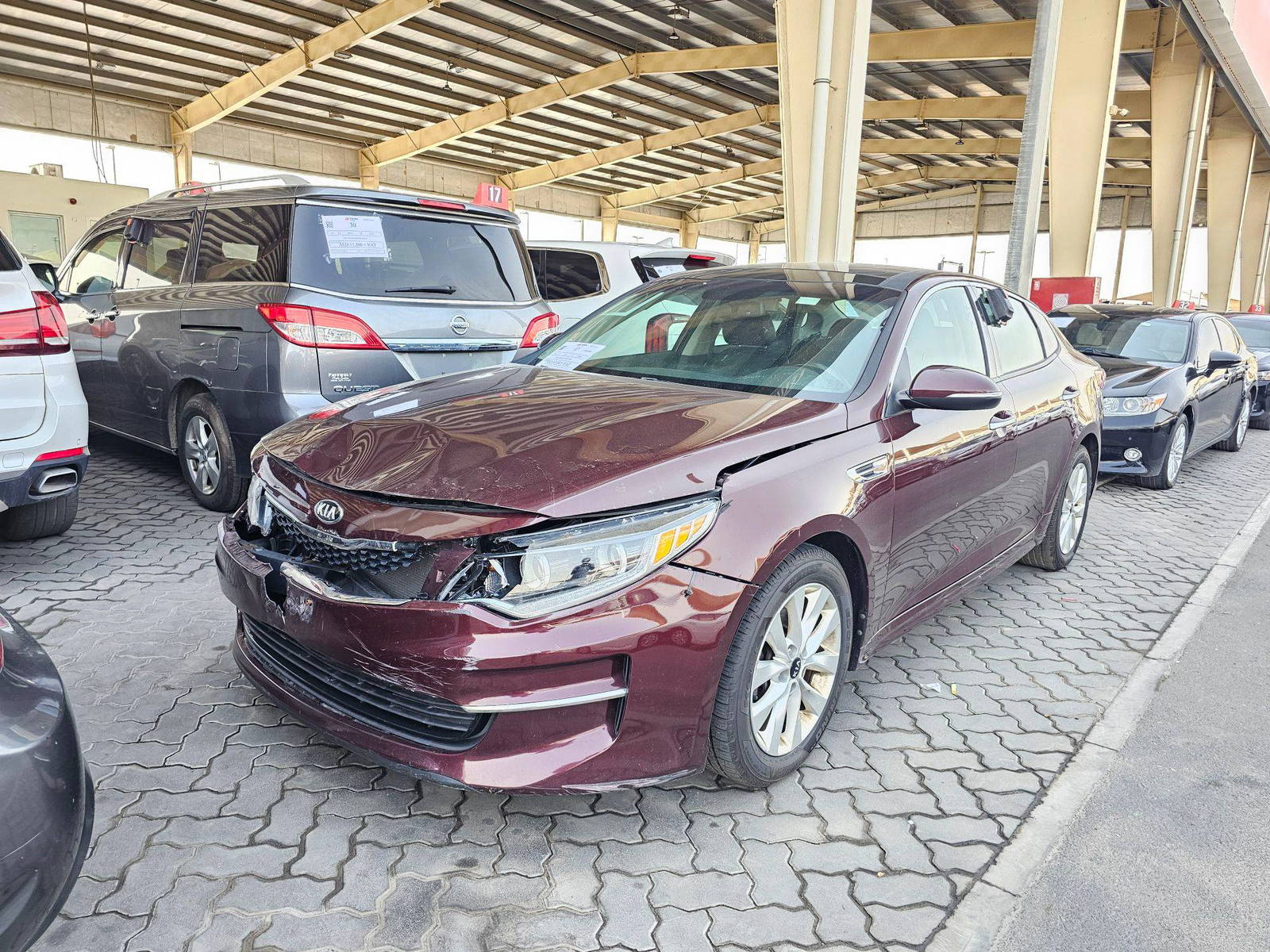 2016 KIA OPTIMA — 97625 Miles — Lot GG114750 — Souq - Marhaba Auctions Used Cars - Image 5