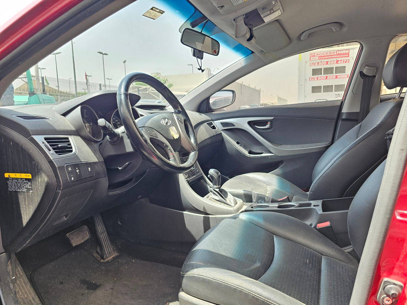 2014 HYUNDAI AVANTE — 75226 KM — Lot 068406 — Souq - Marhaba Auctions Used Cars - Image 8