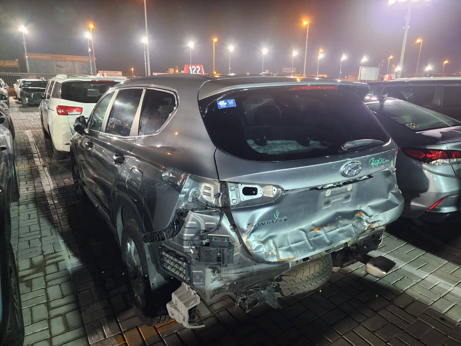 HYUNDAI SANTA FE 2019 - Marhaba Auction Used Cars - Image 4