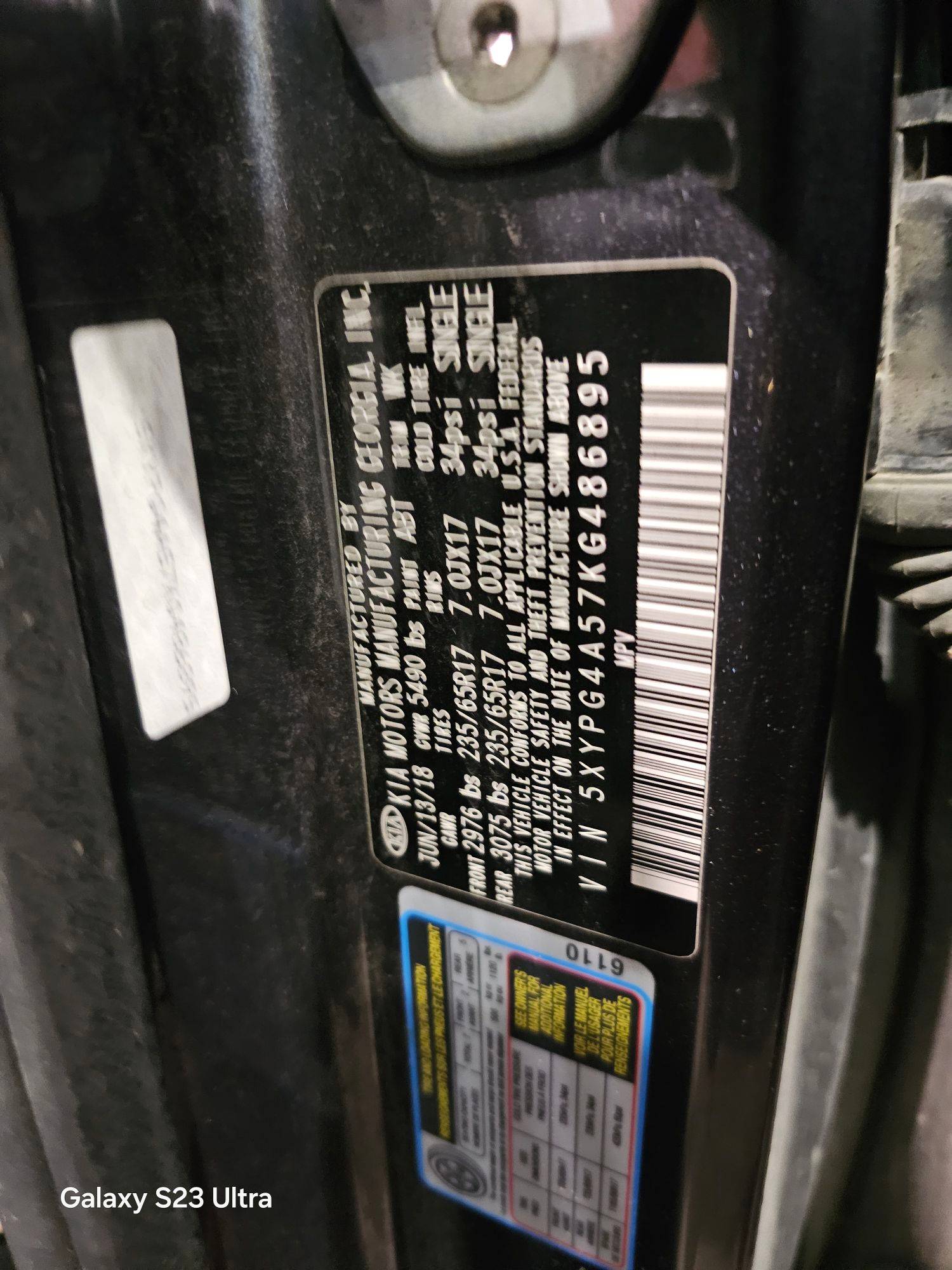 2019 KIA SORENTO — 151217 Miles — Lot G486895 — Main - Marhaba Auctions Used Cars - Image 9