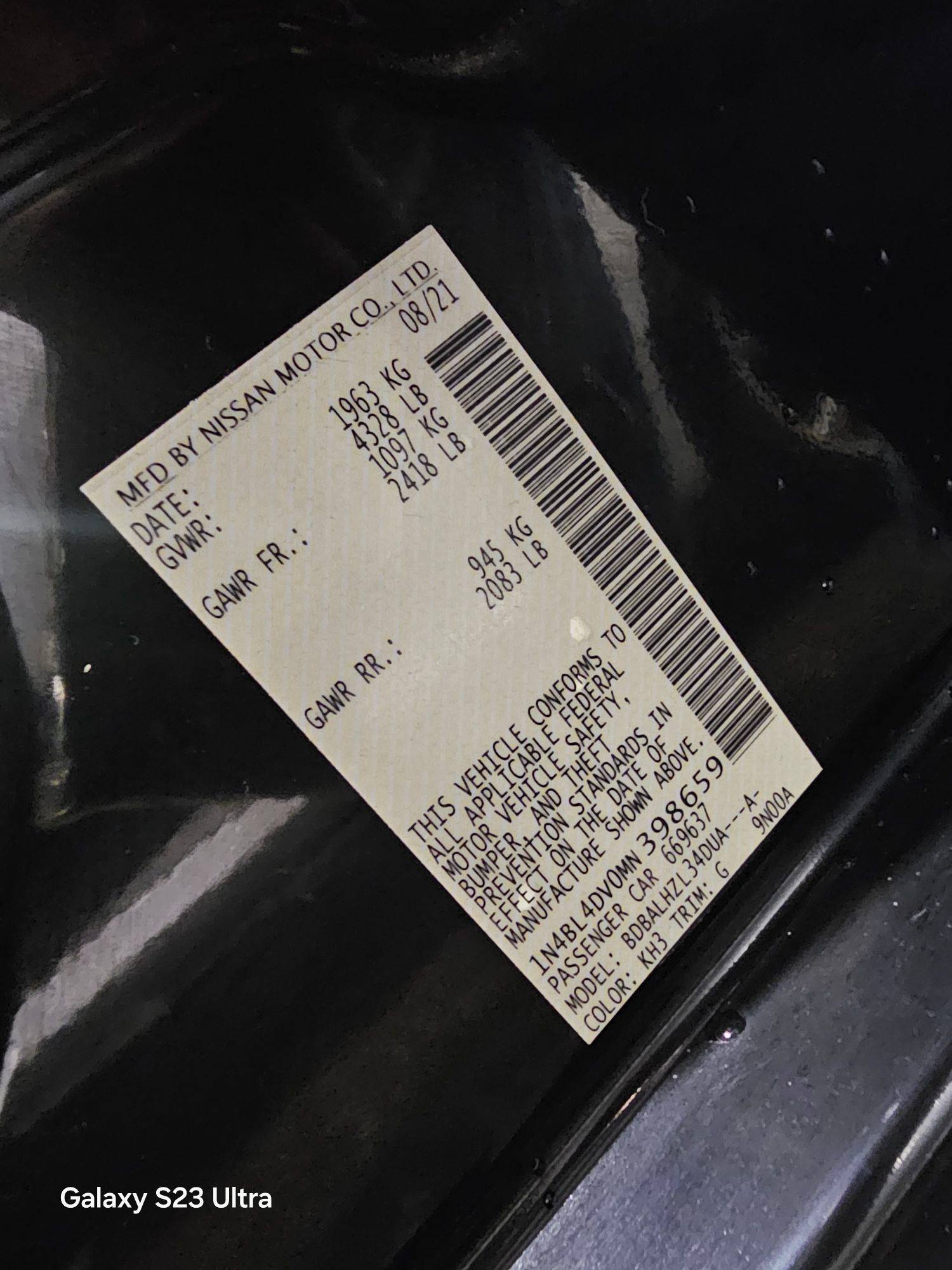 NISSAN ALTIMA 2021 - Marhaba Auction Used Cars - Image 8