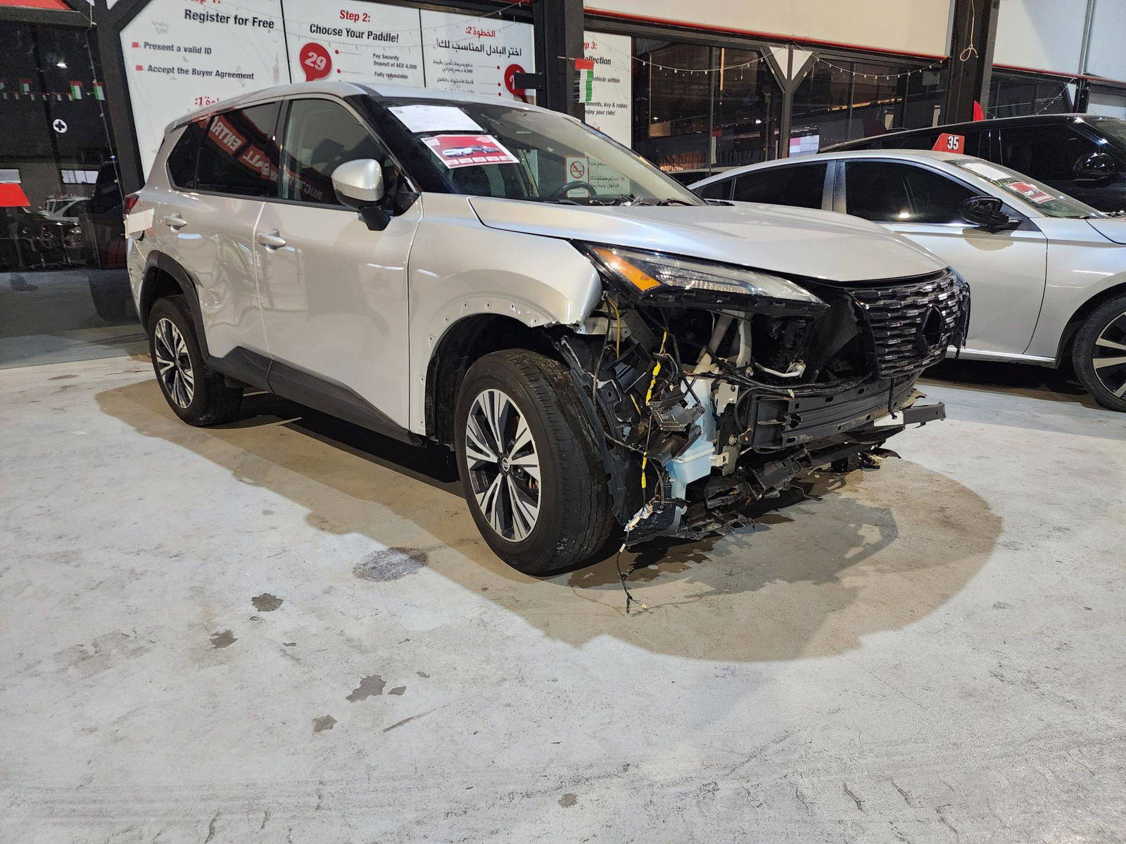 NISSAN ROGUE 2021 - Marhaba Auction Used Cars - Image 6